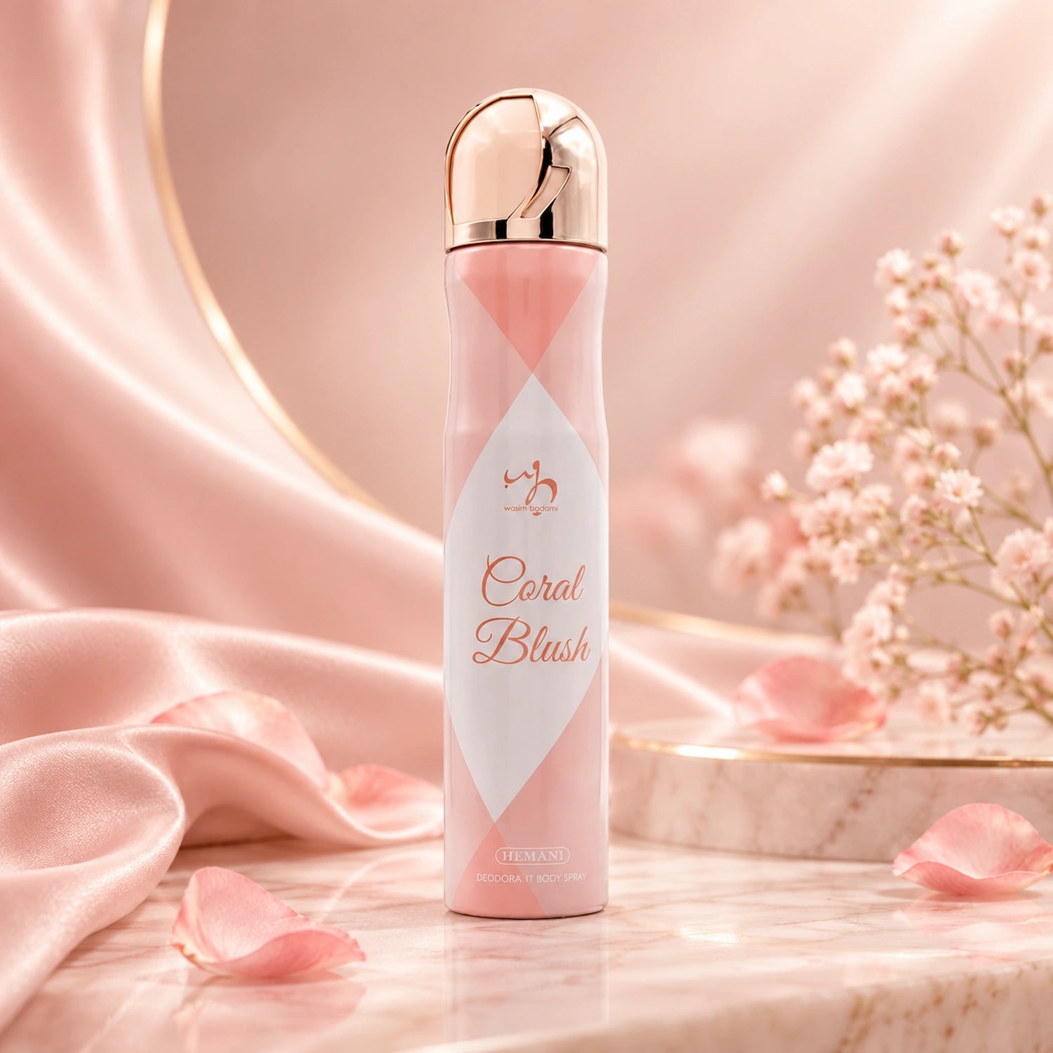 CORAL BLUSH Deodorant Body Spray for Women