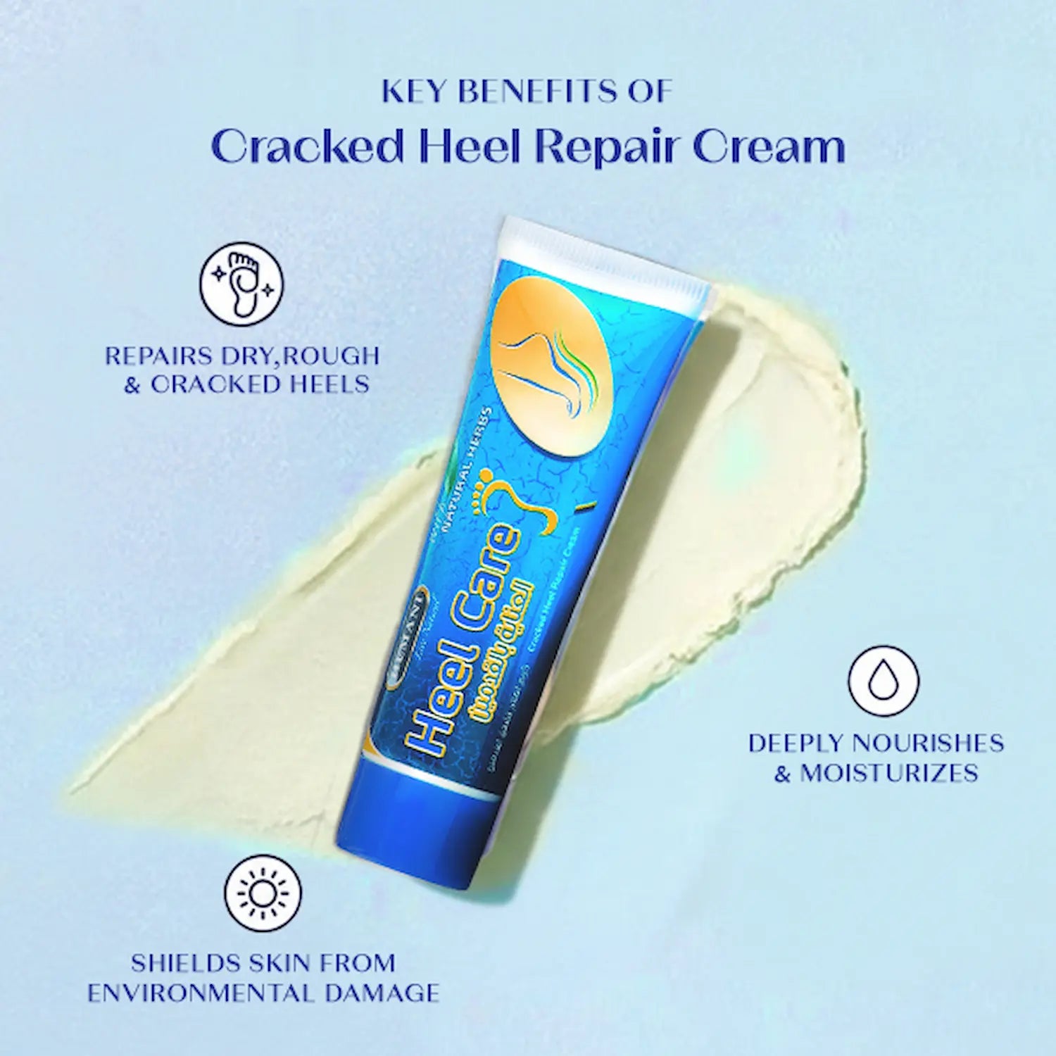 Heel Care - Cracked Heel Repair Cream 50g