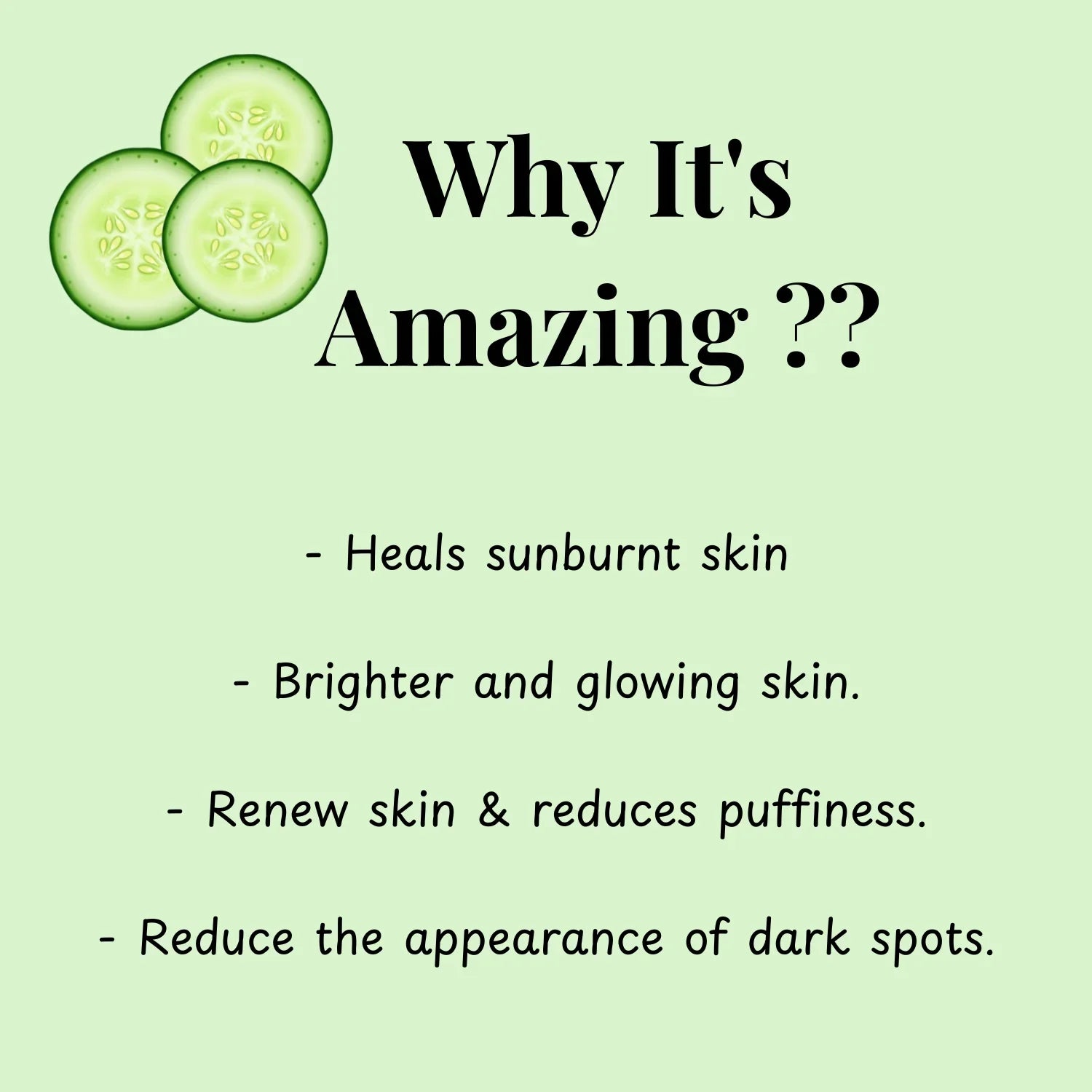 Brightening Cucumber Face Wash 100ml