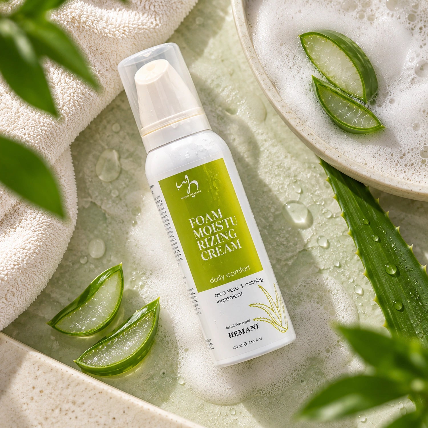Daily Comfort Foam Moisturizing Cream 120ml
