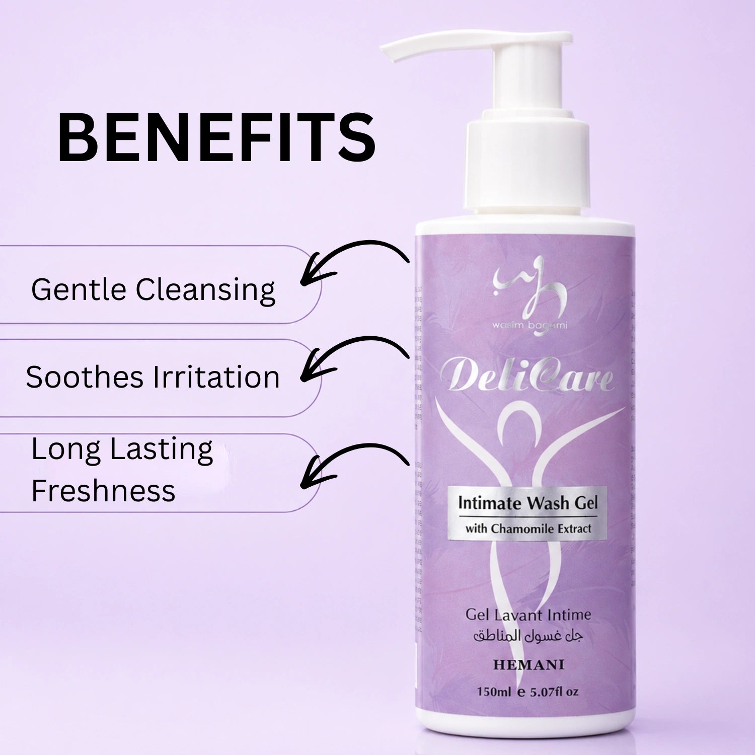 DeliCare Intimate Wash Gel 150ml