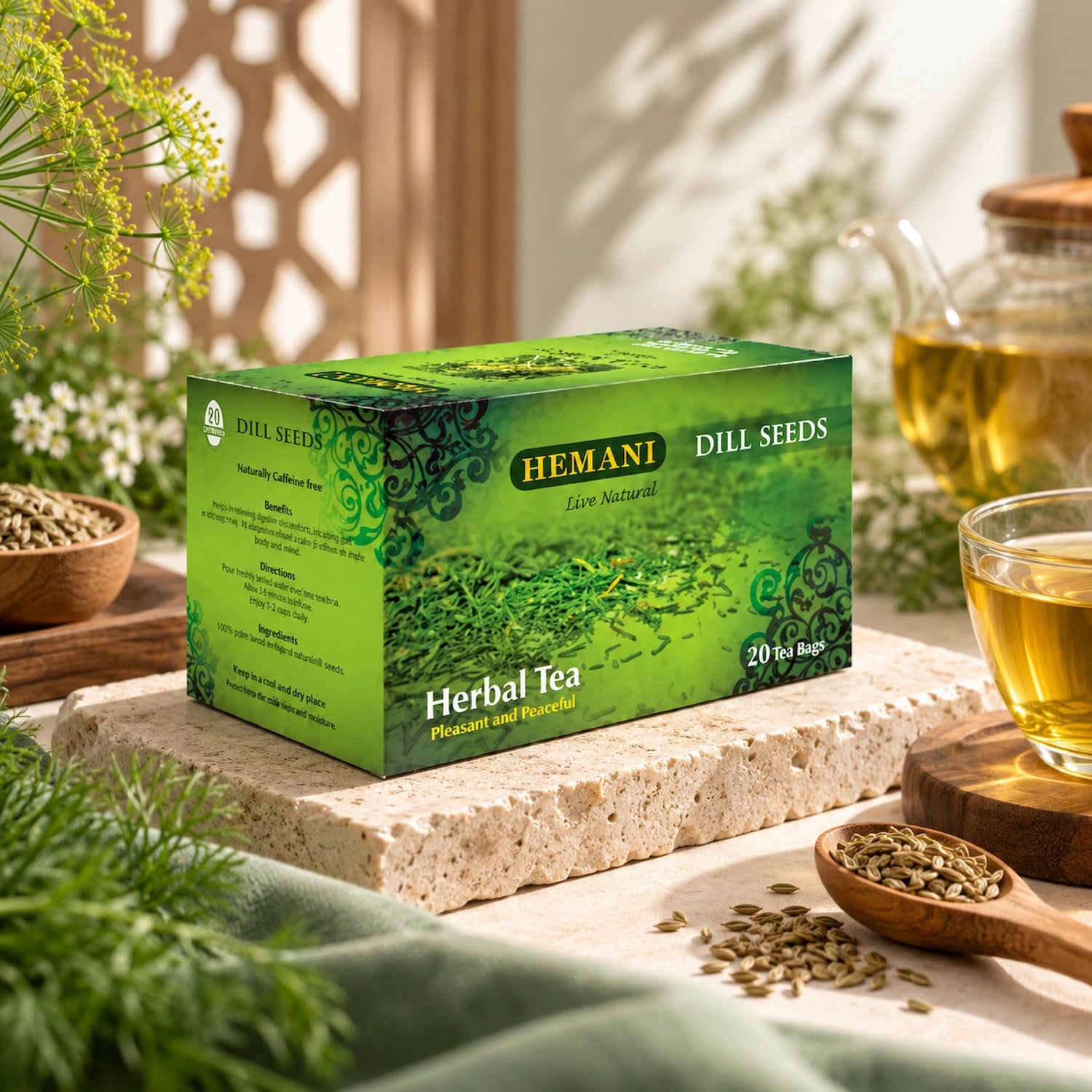 Dill Seed Herbal Tea- 20 Tea Bags