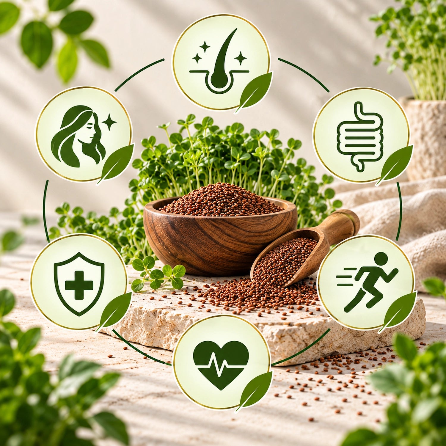 Dr. Herbalist Superfood – Garden Cress Seeds 400gm