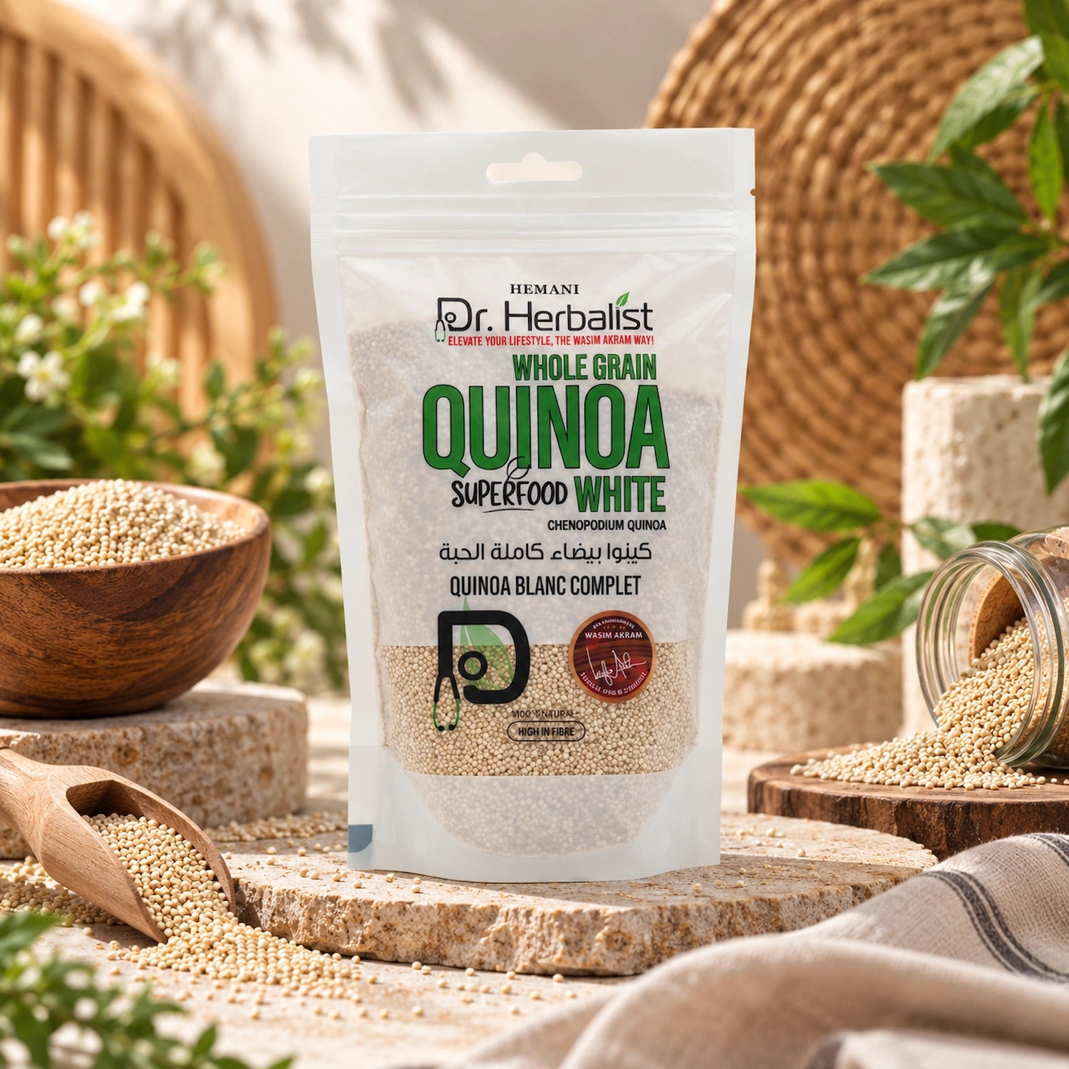 Dr. Herbalist Superfood – Whole Grain Quinoa White 400gm