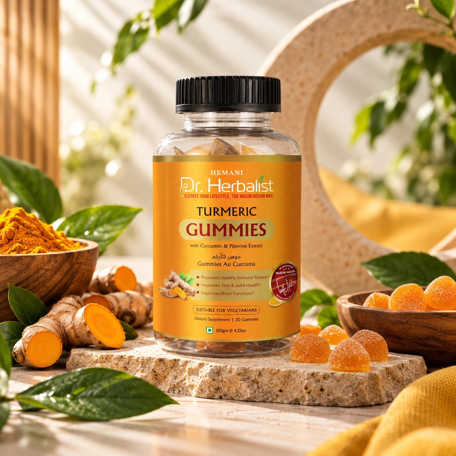 Dr. Herbalist Turmeric Gummies 120gm