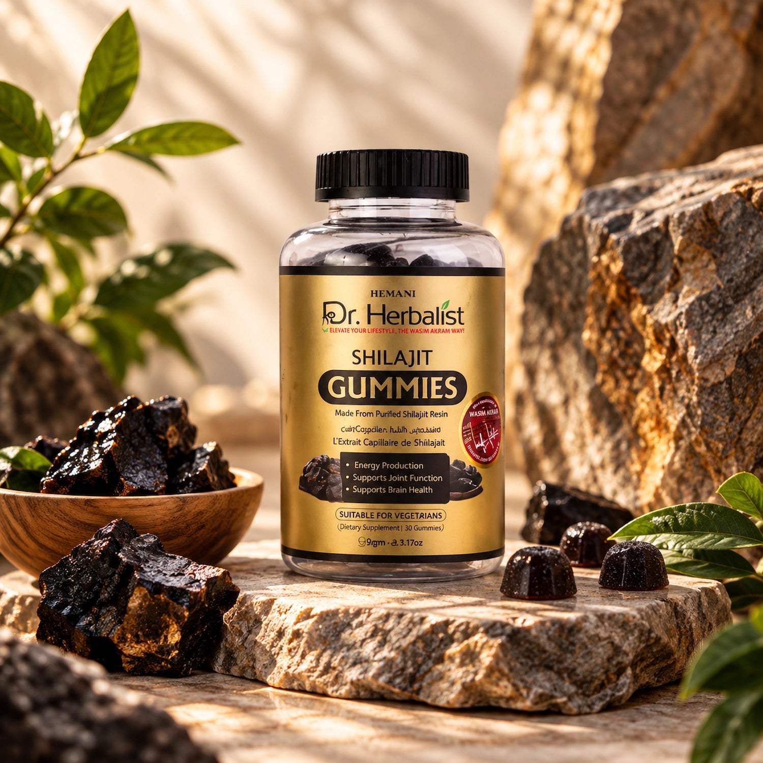 Dr. Herbalist Shilajit Gummies 120gm