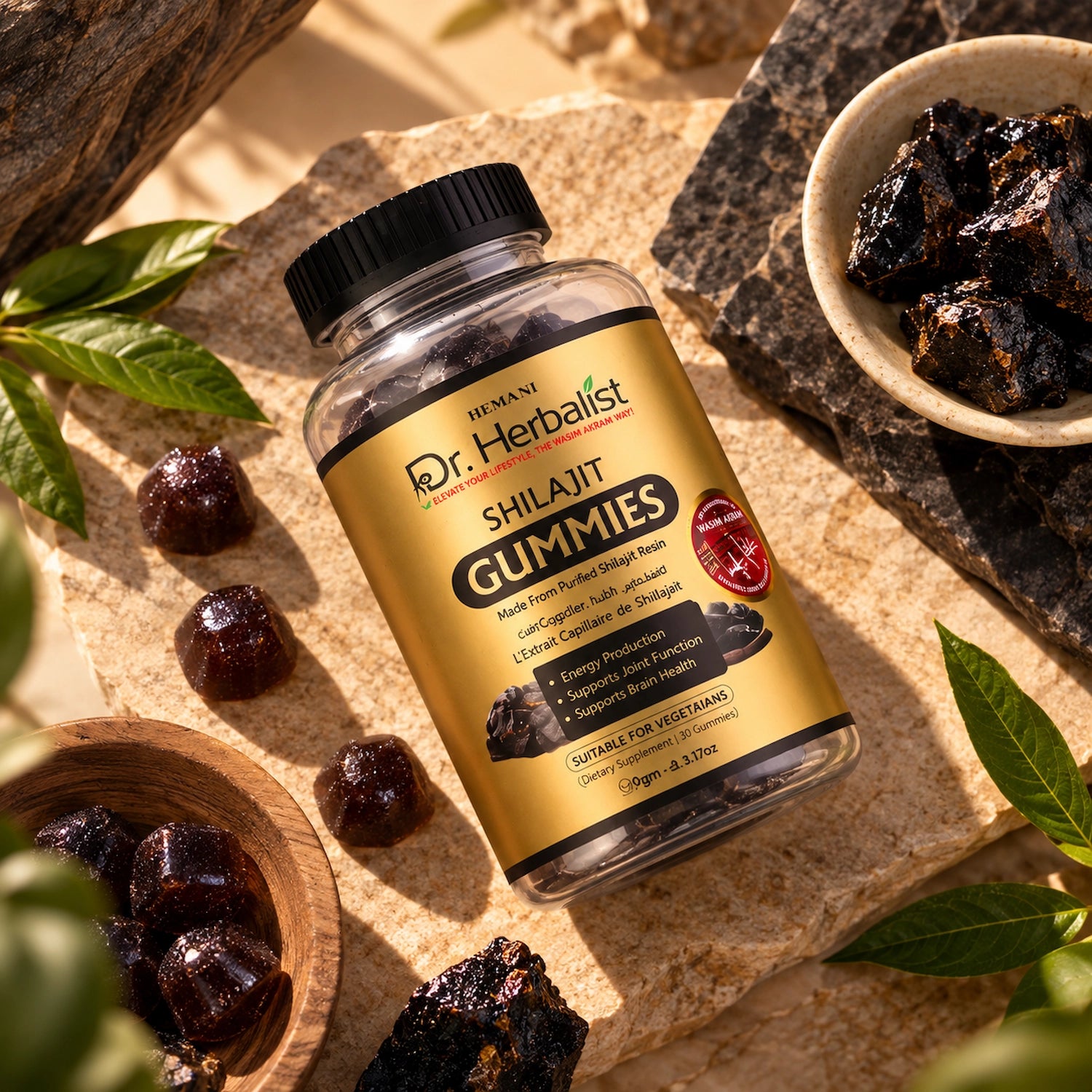 Dr. Herbalist Shilajit Gummies 120gm