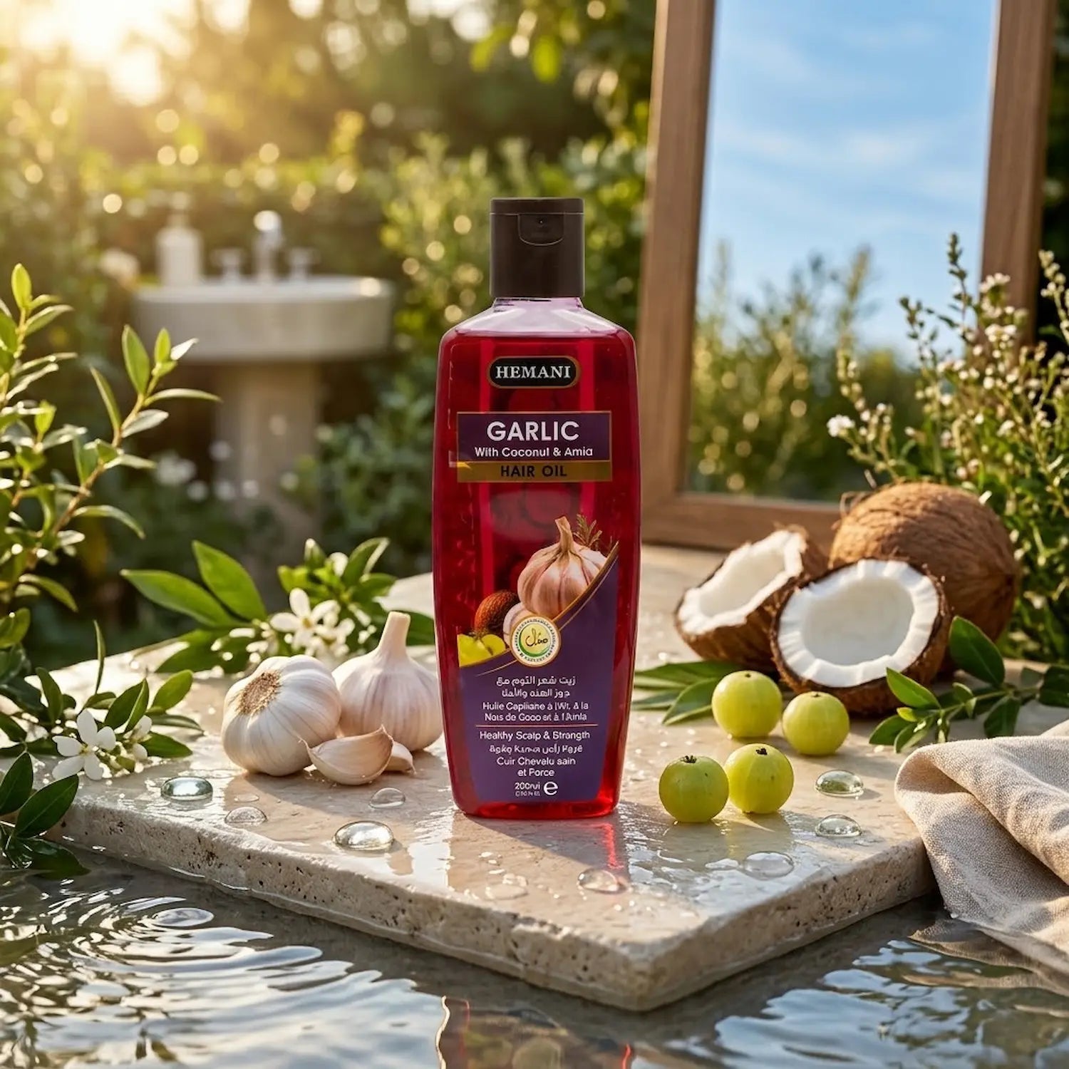 Garlic Herbal Hair Oil 200ml