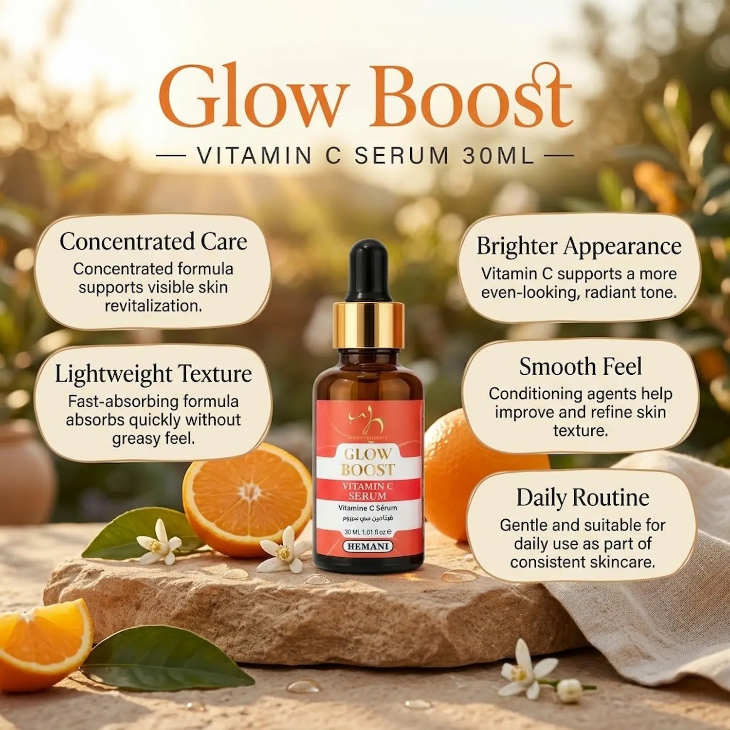 Glow Boost - Face Cream with Vitamin C