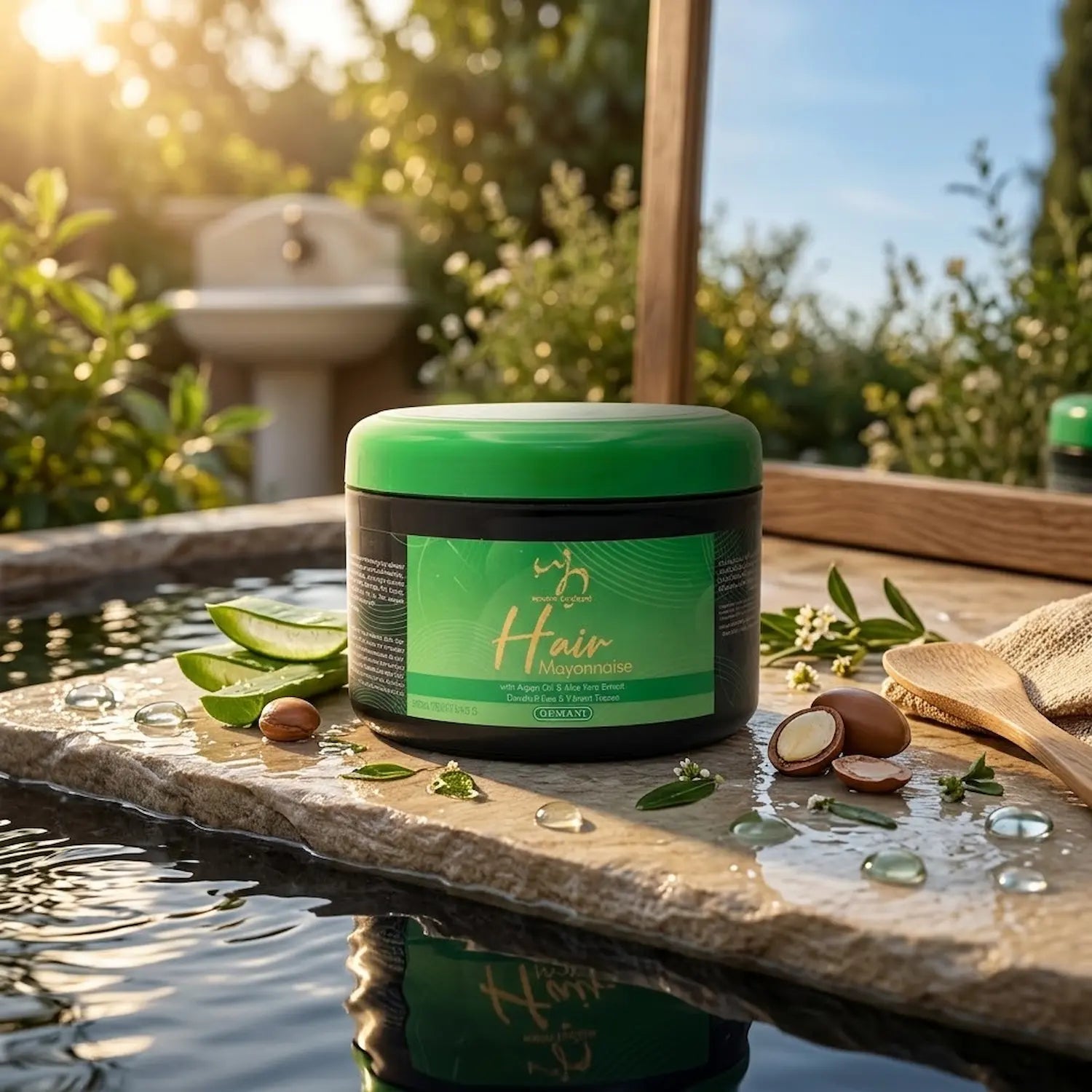 Hair Mayonnaise with Argan & Aloe Vera