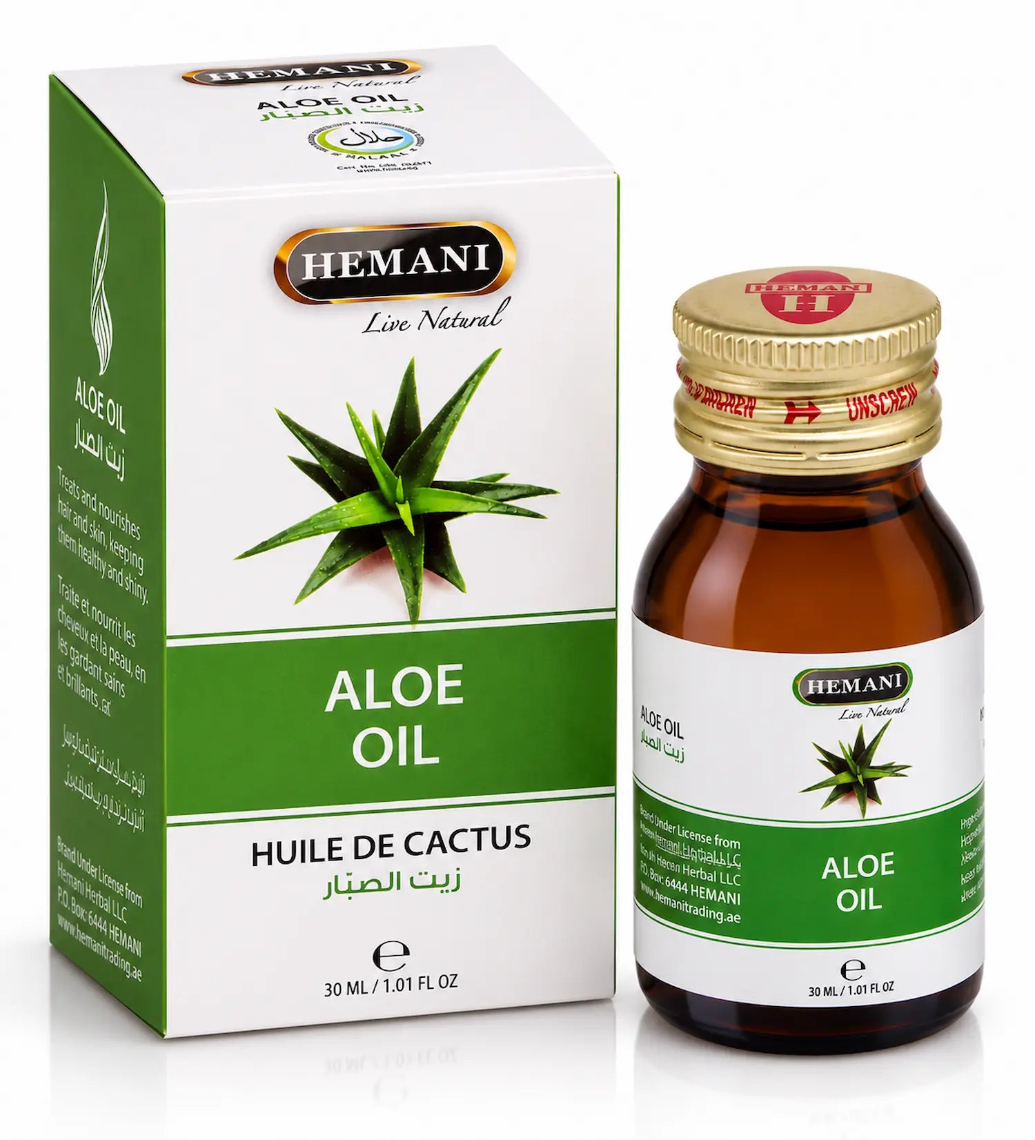 Aloe Vera Herbal Oil 30ml