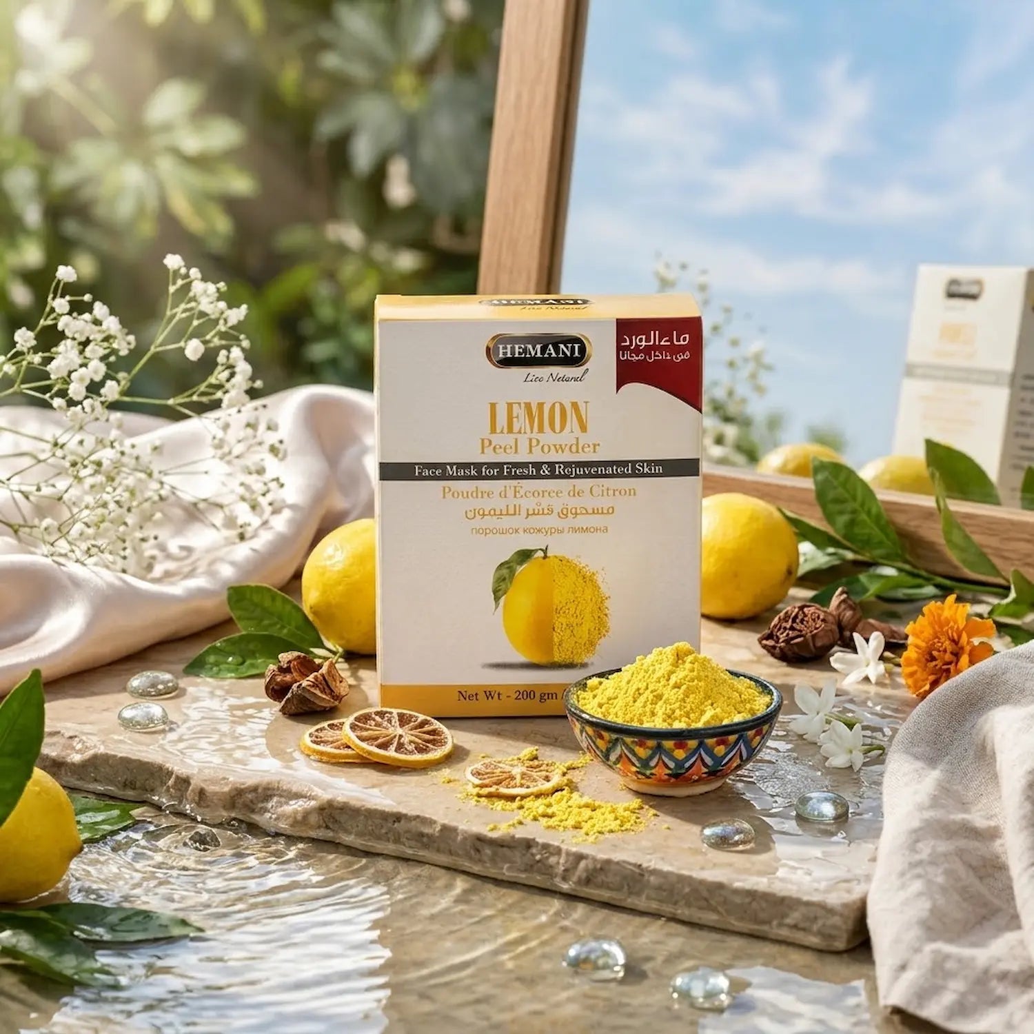 Herbal Beauty Mask Powder - Lemon Peel