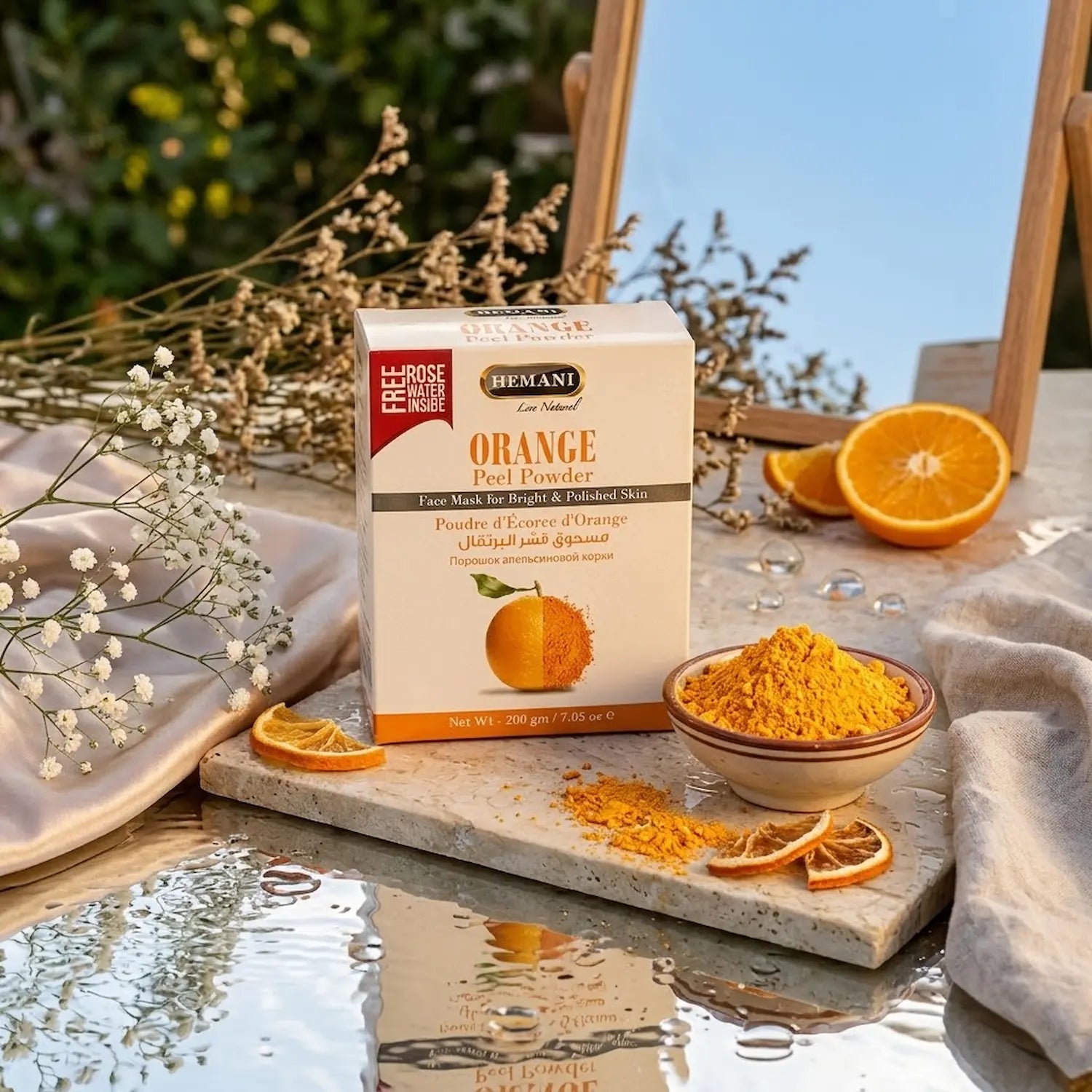 Herbal Beauty Mask Powder - Orange Peel