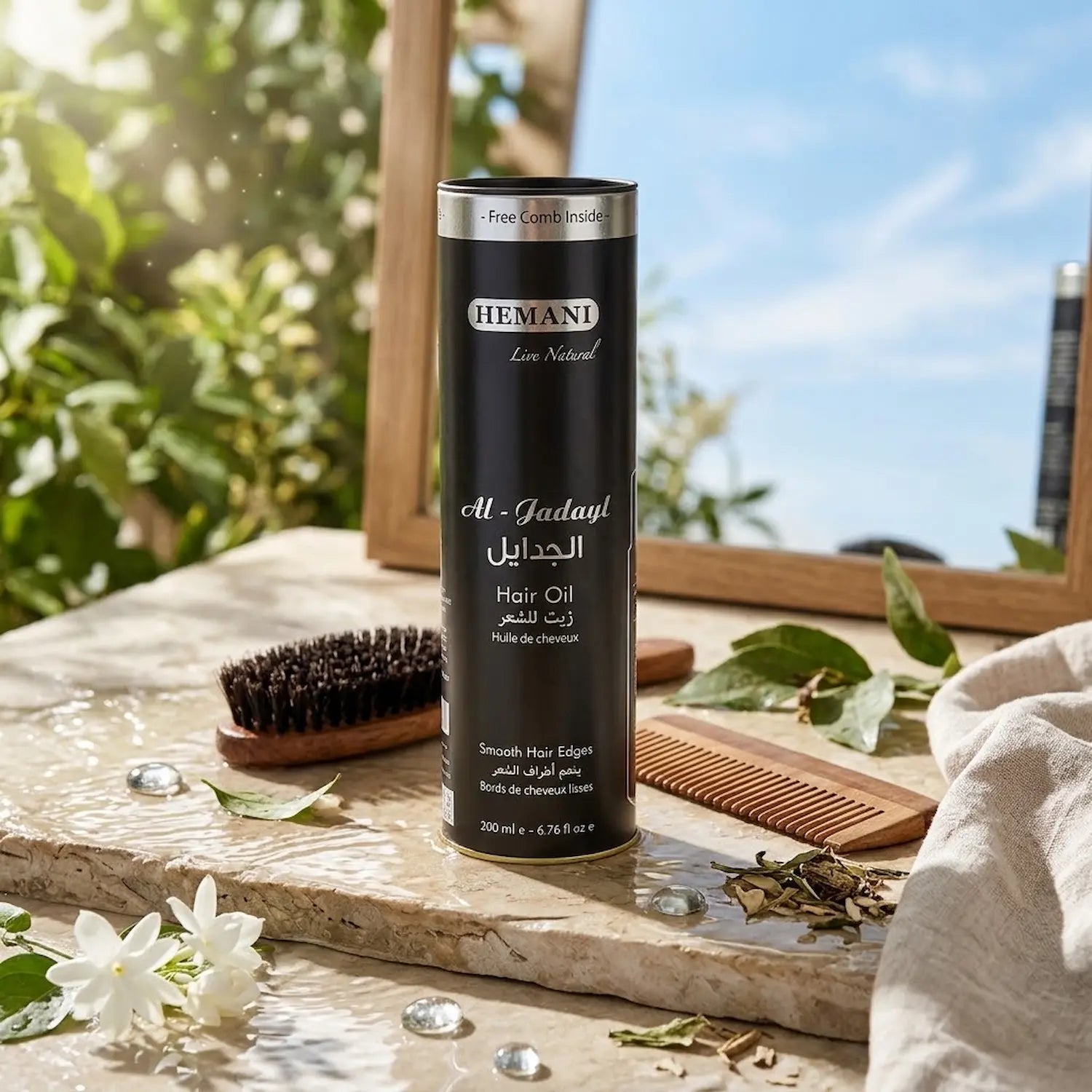 Herbal Hair Oil - Zait Al Jadayl (Smooth Edges)