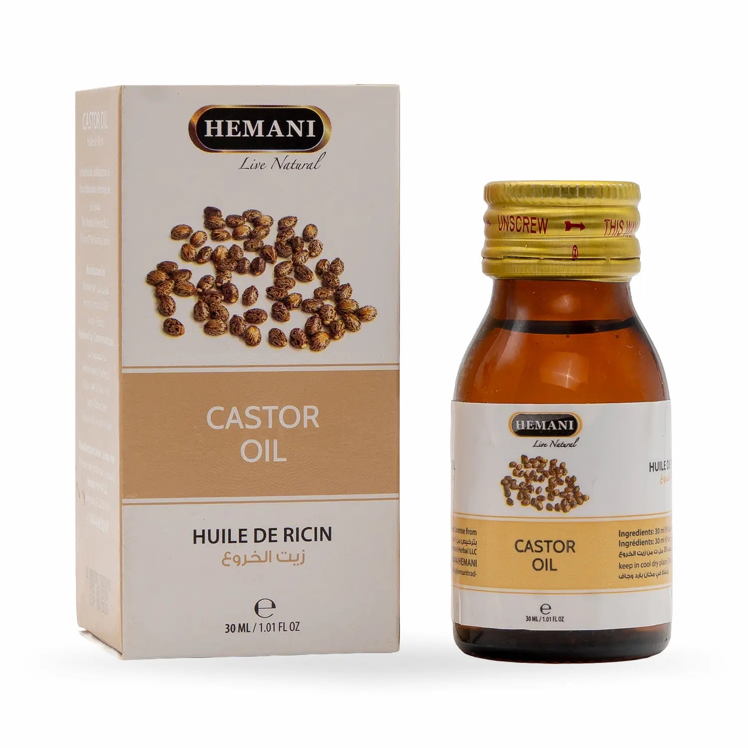 Herbal Oil 30ml - Castor