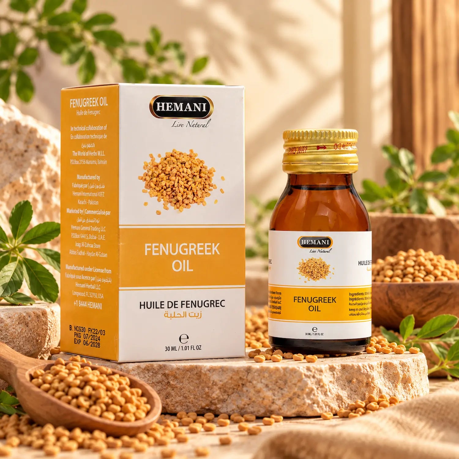 Herbal Oil 30ml - Fenugreek