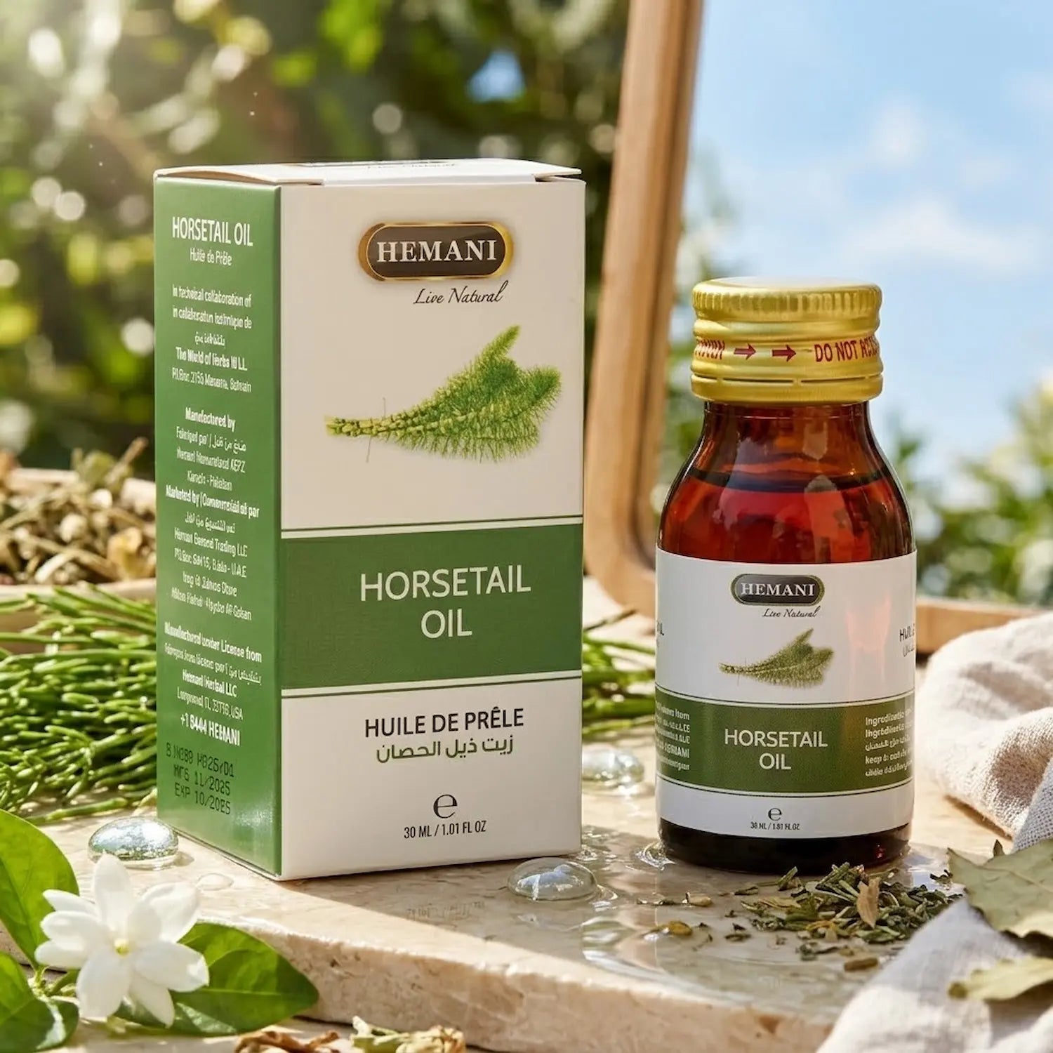 Herbal Oil 30ml - Horsetail