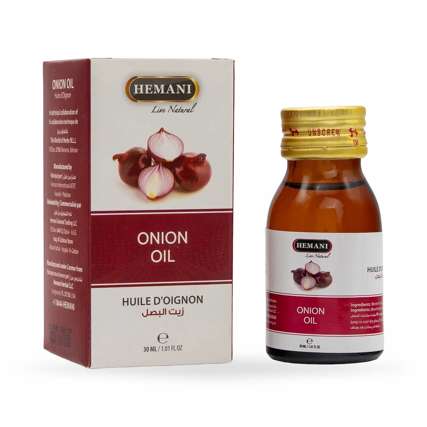 Herbal Oil 30ml - Onion
