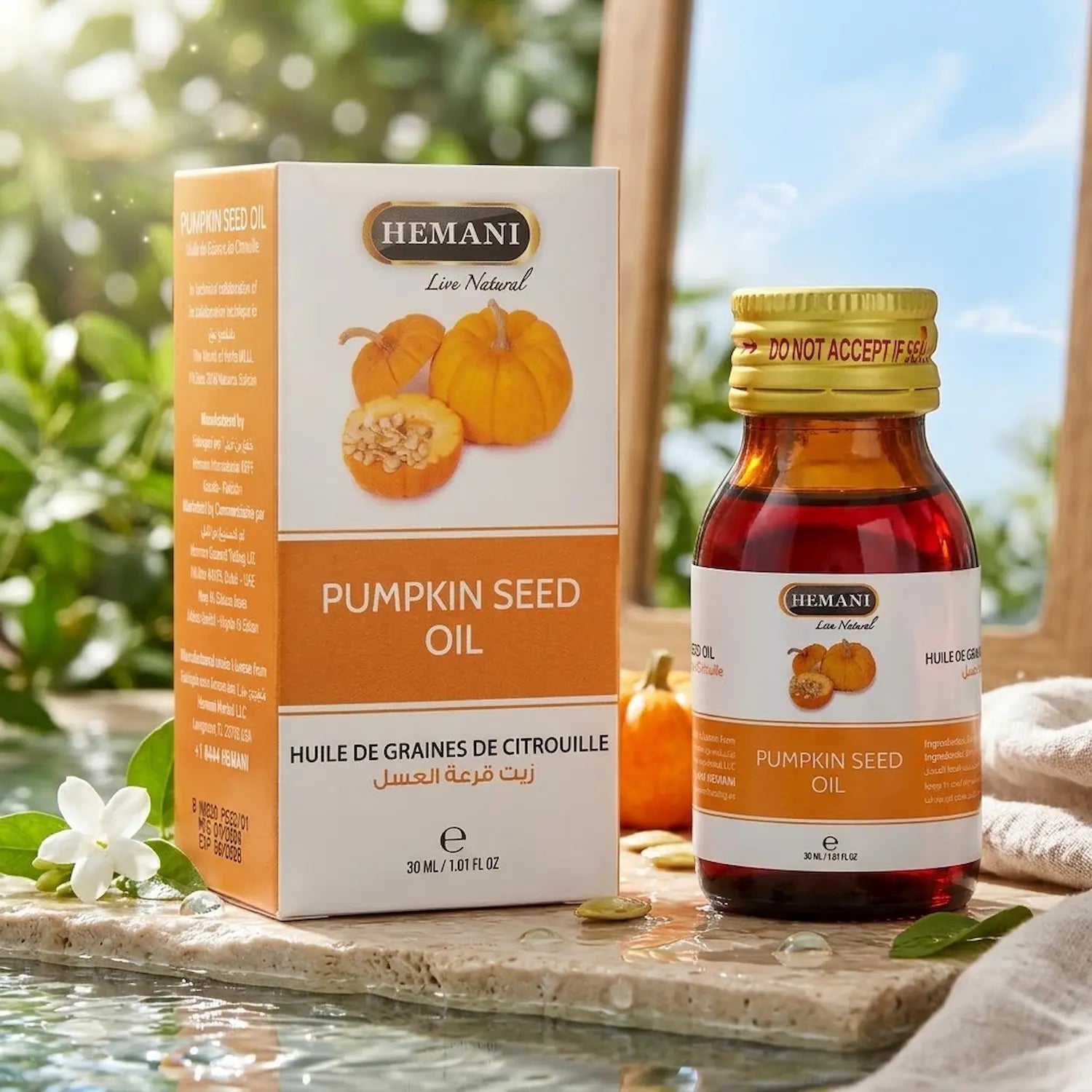 Herbal Oil 30ml - Pumpkin