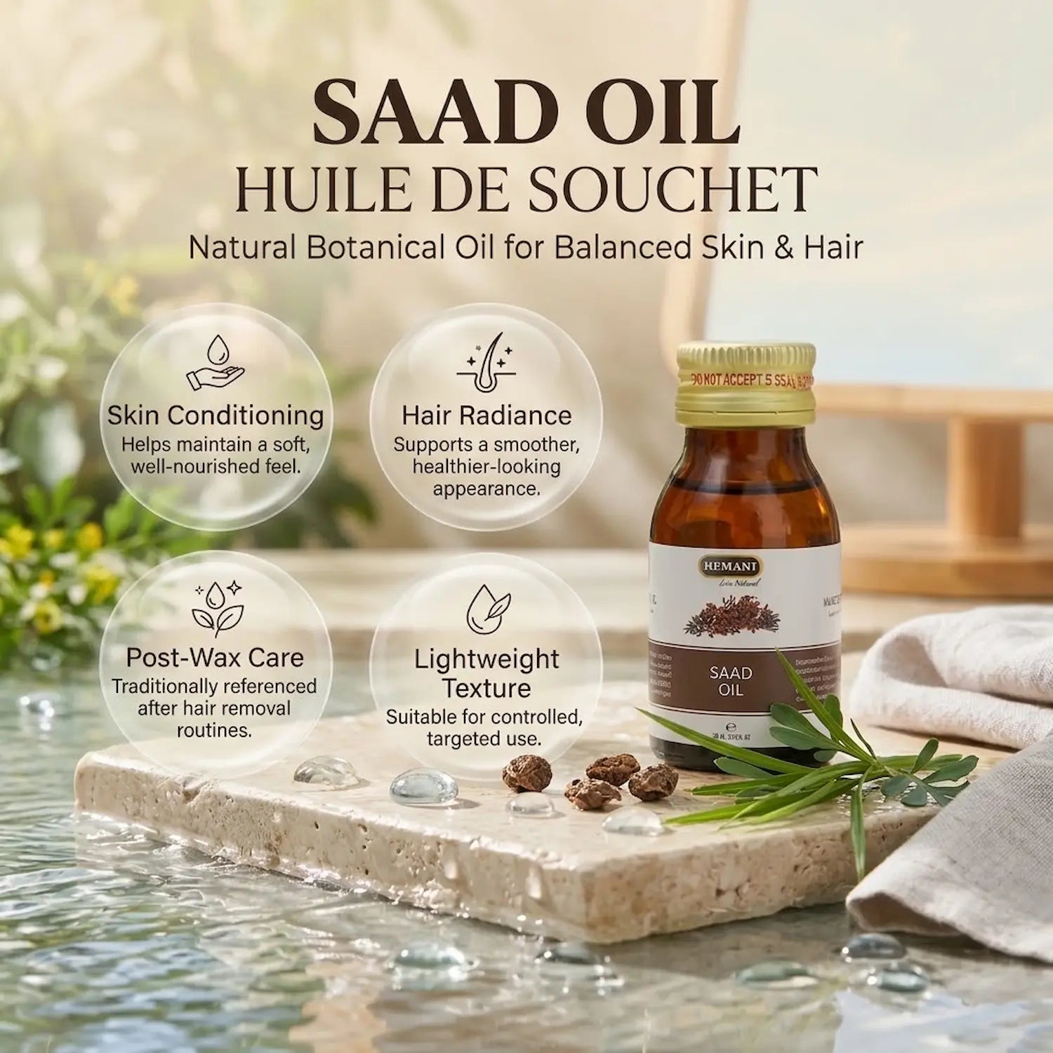 Herbal Oil 30ml - Saad