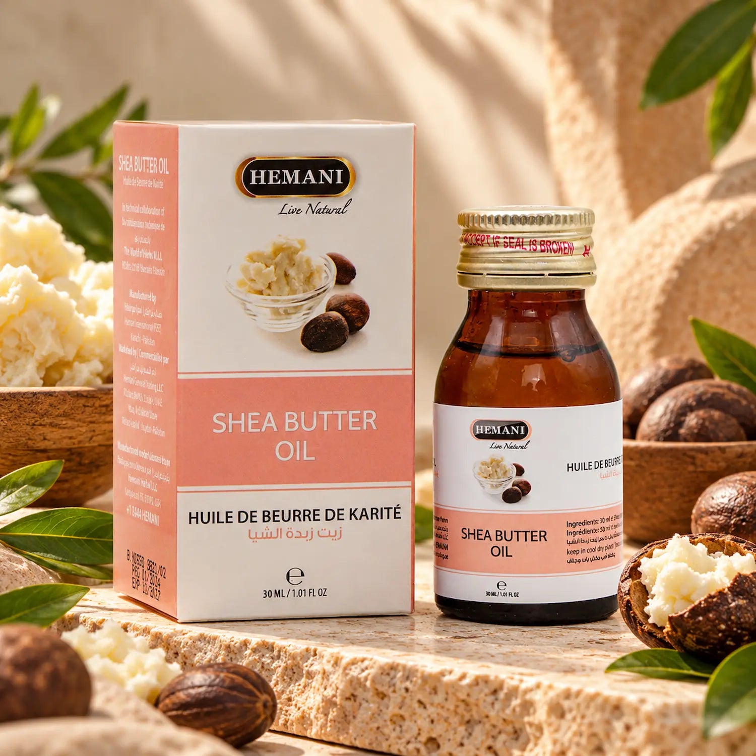 Herbal Oil 30ml - Shea Butter