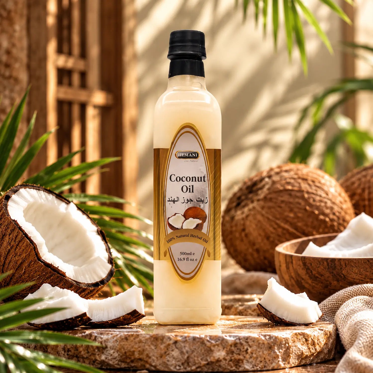 Herbal Oil 500ml - Coconut