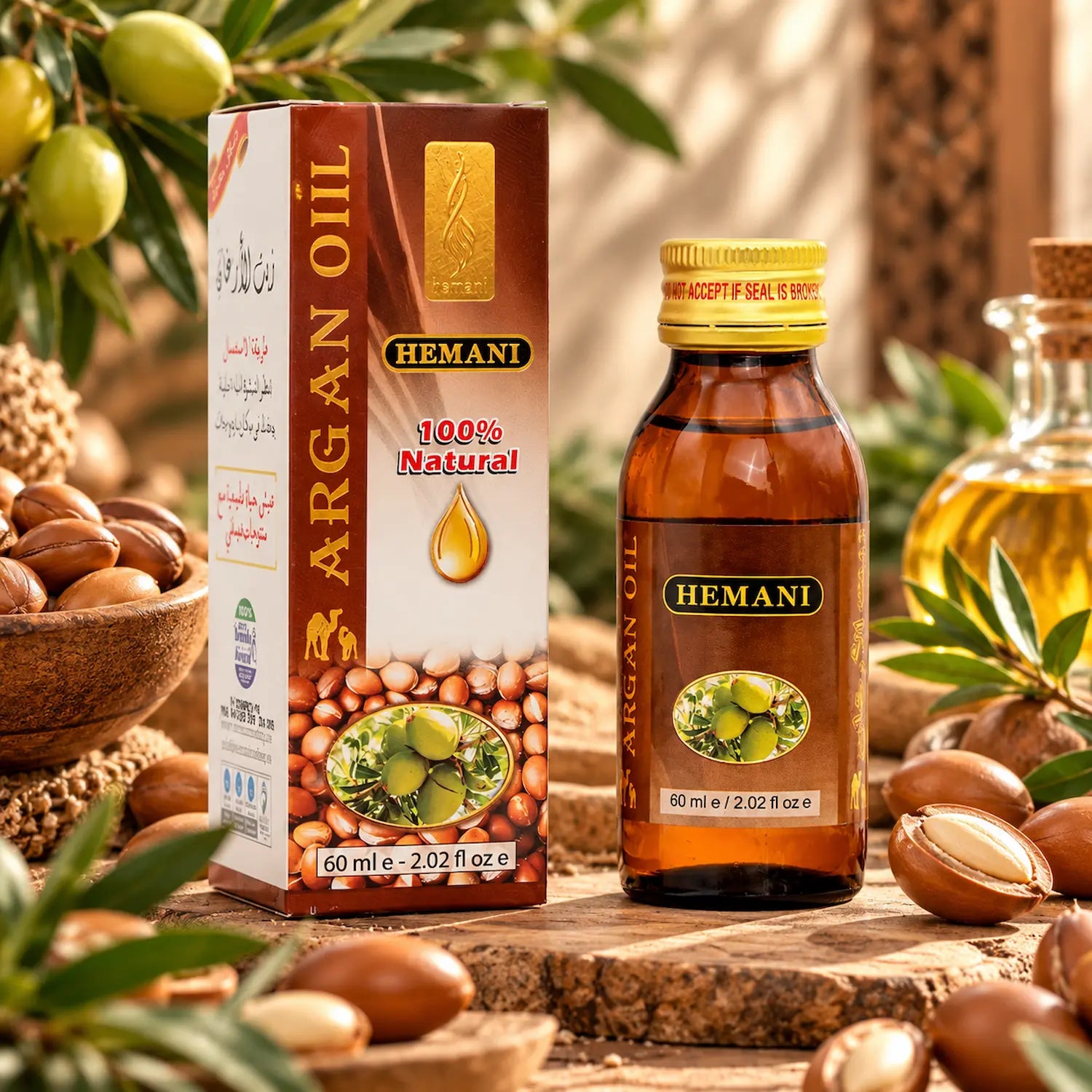 Herbal Oil 60ml - Argan