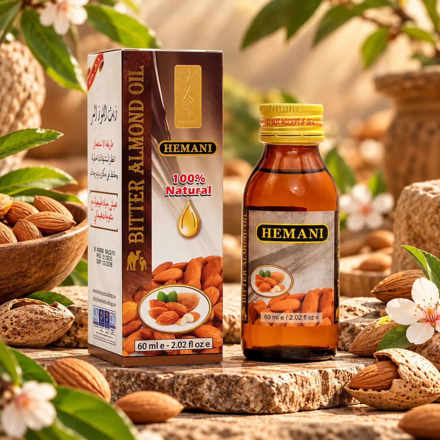 Herbal Oil 60ml - Bitter Almond