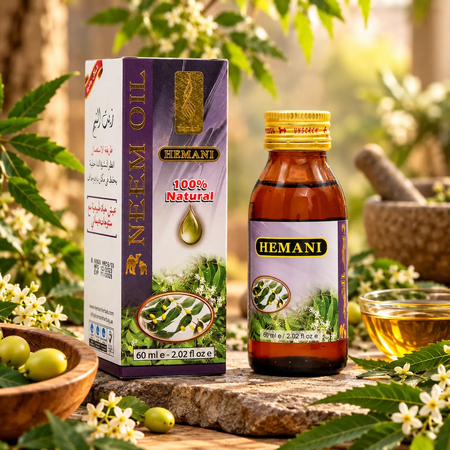 Herbal Oil 60ml - Neem