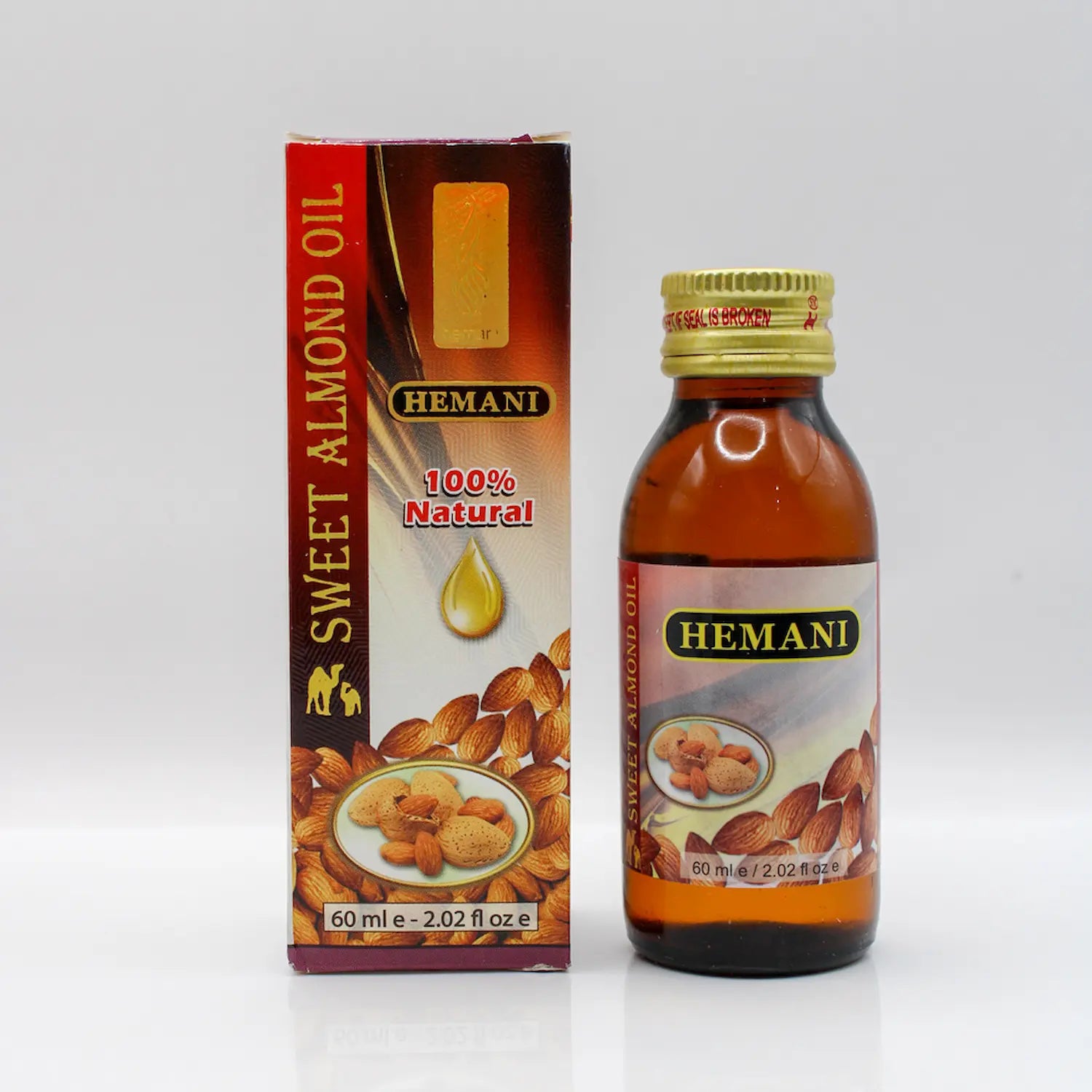 Herbal Oil 60ml - Sweet Almond