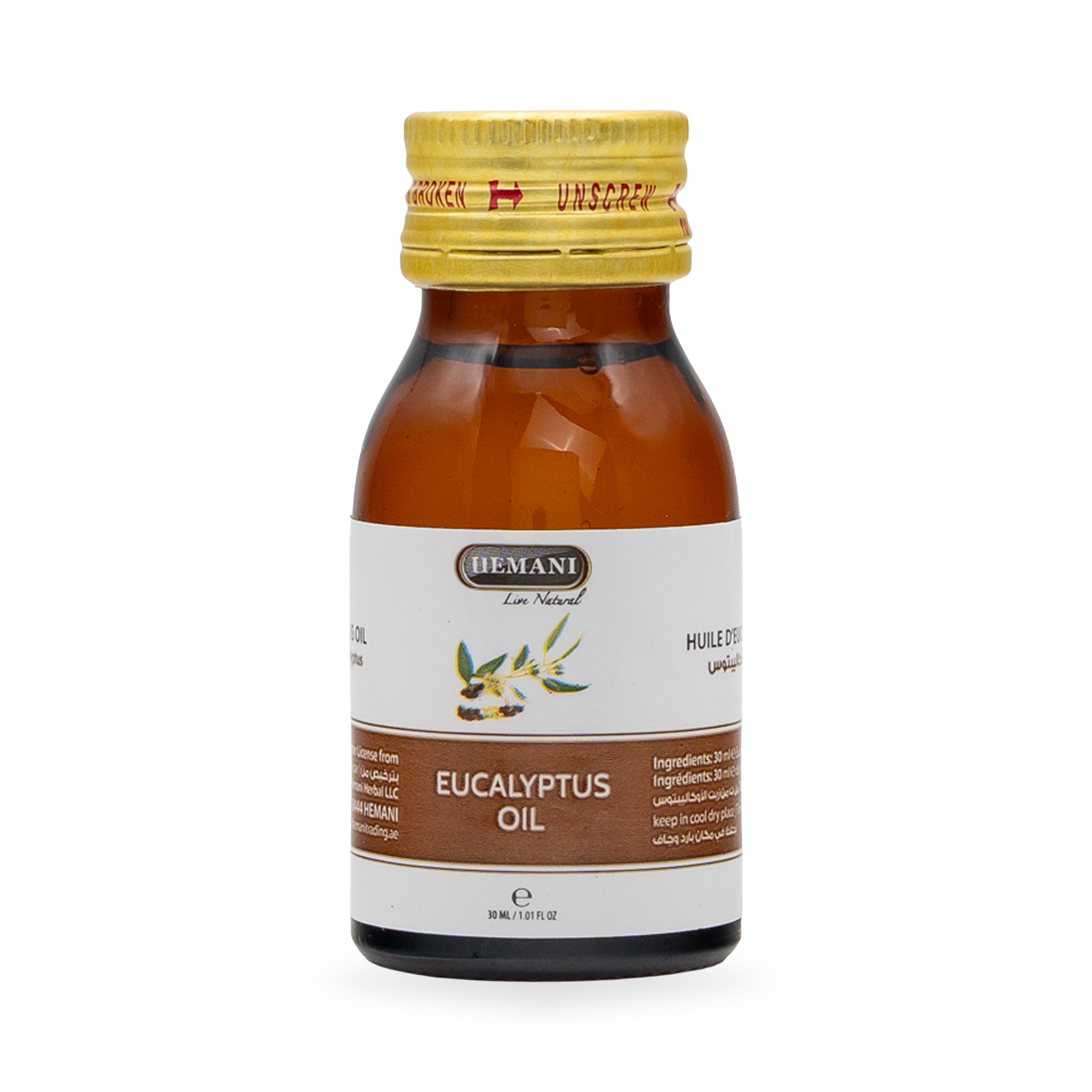 Herbal Oil 30ml - Eucalyptus
