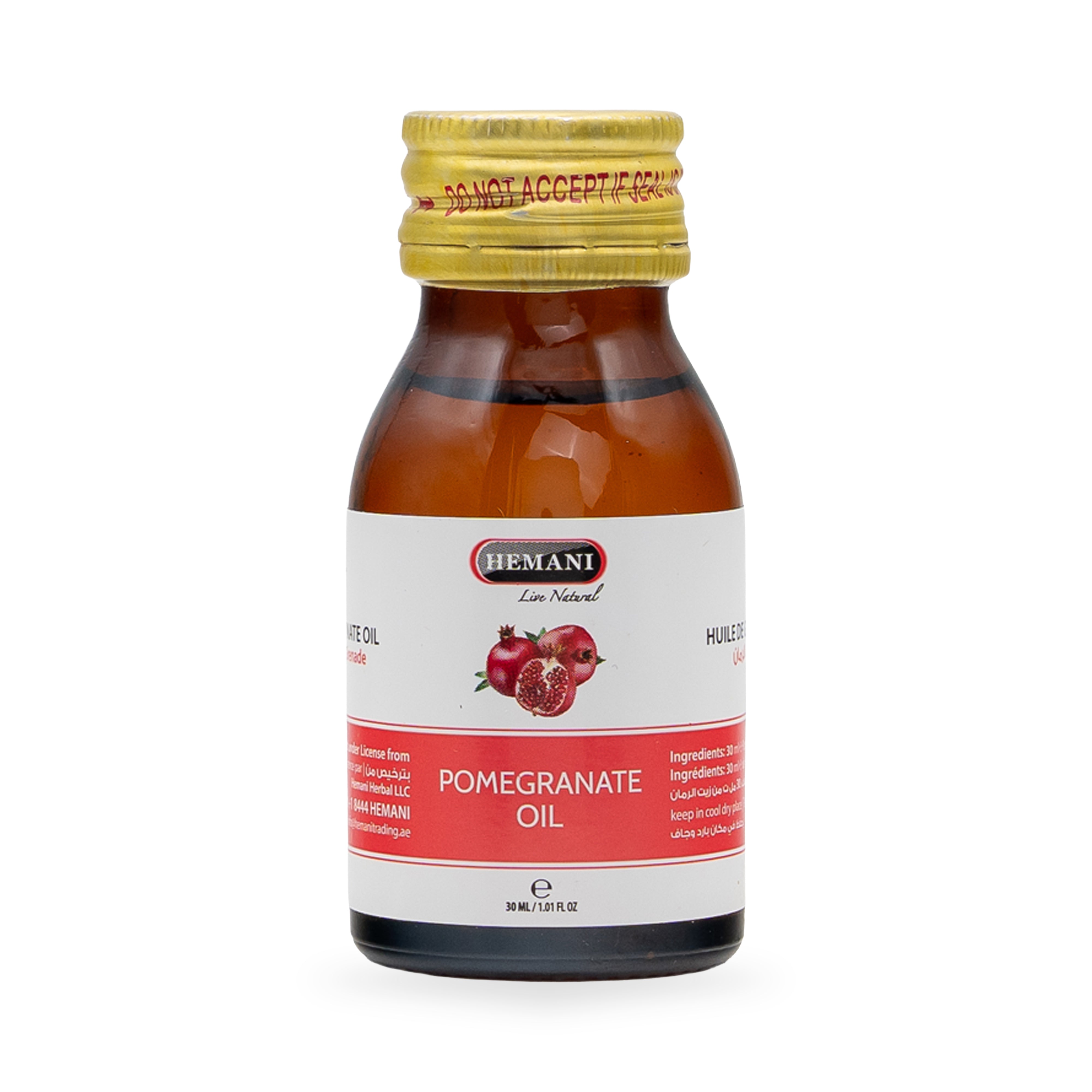 Herbal Oil 30ml - Pomegranate