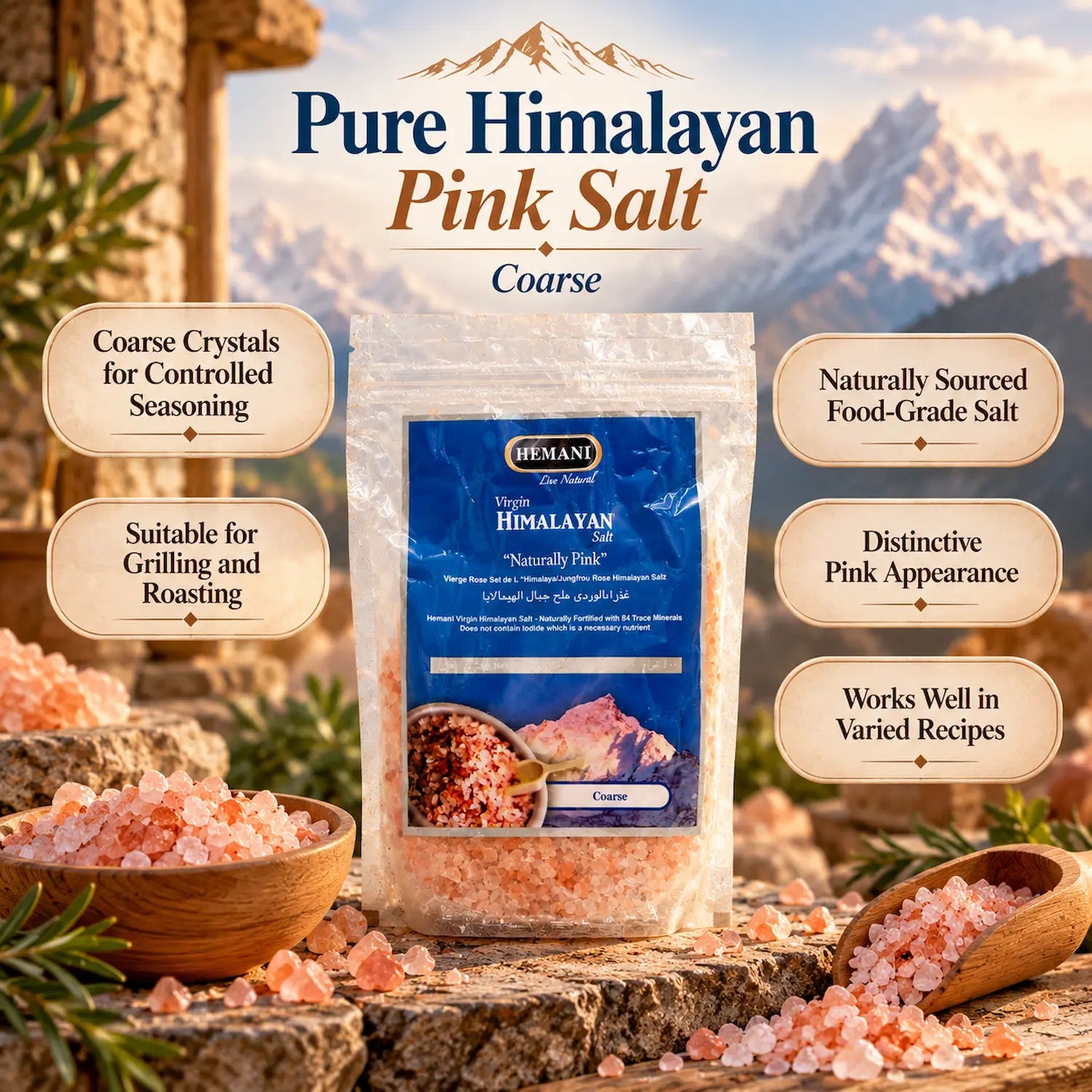 Himalayan Salt (coarse)