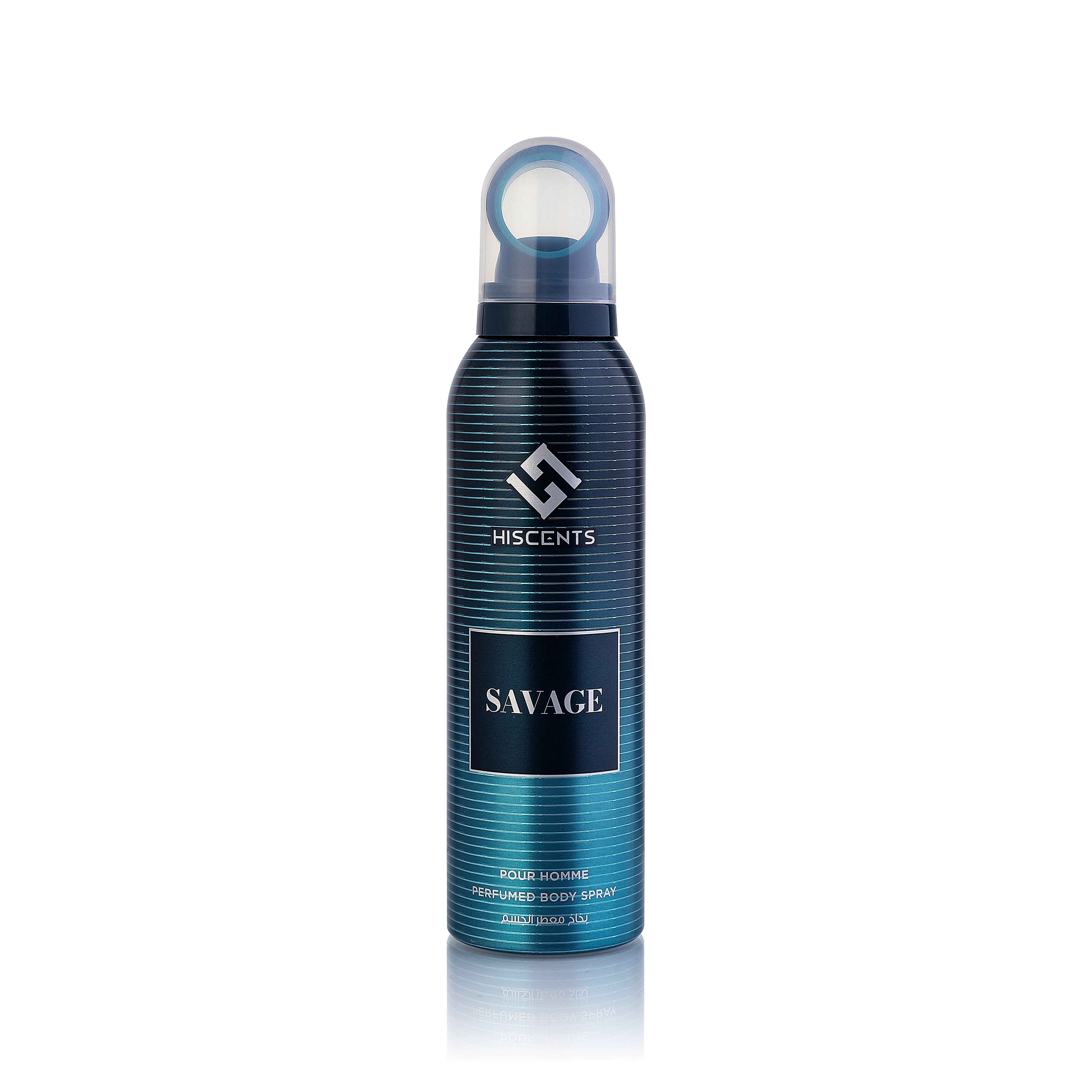 Hiscents Savage Body Spray 200ml