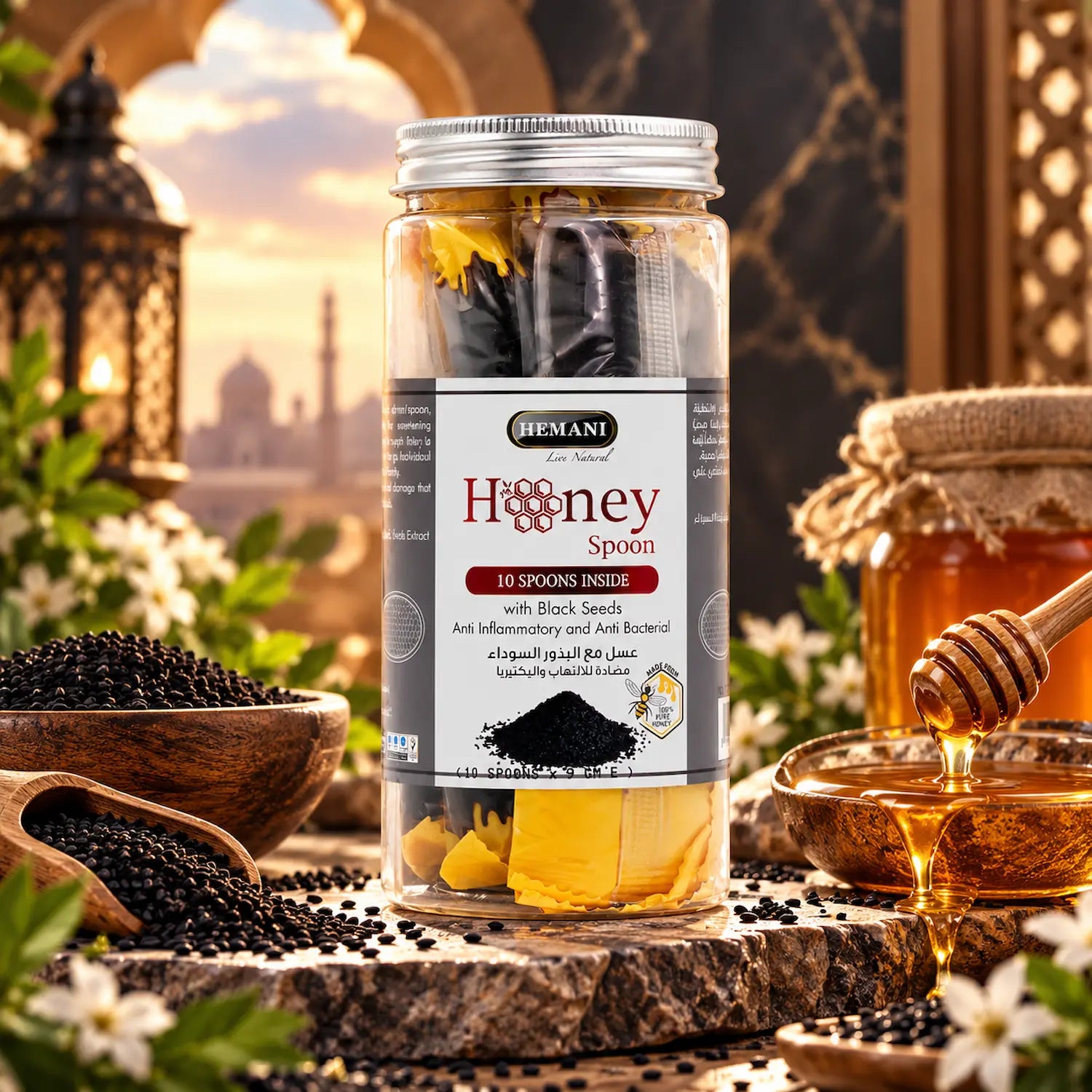 Honey Spoon - Black Seed