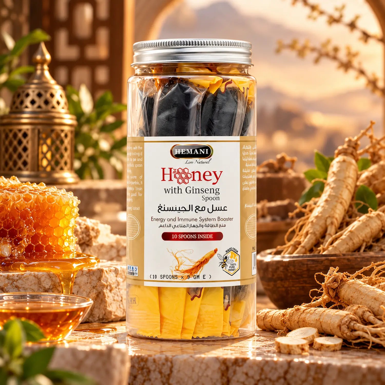 Honey Spoon - Ginseng