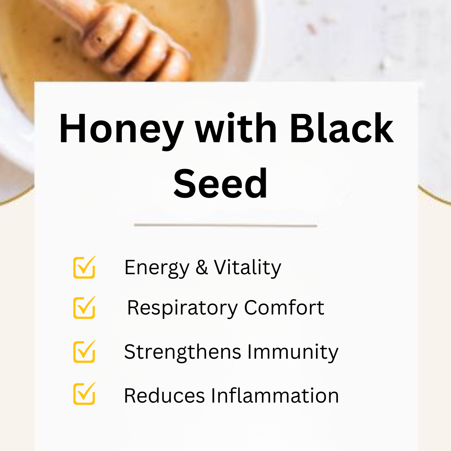 Honey with Black Seed - 250gm