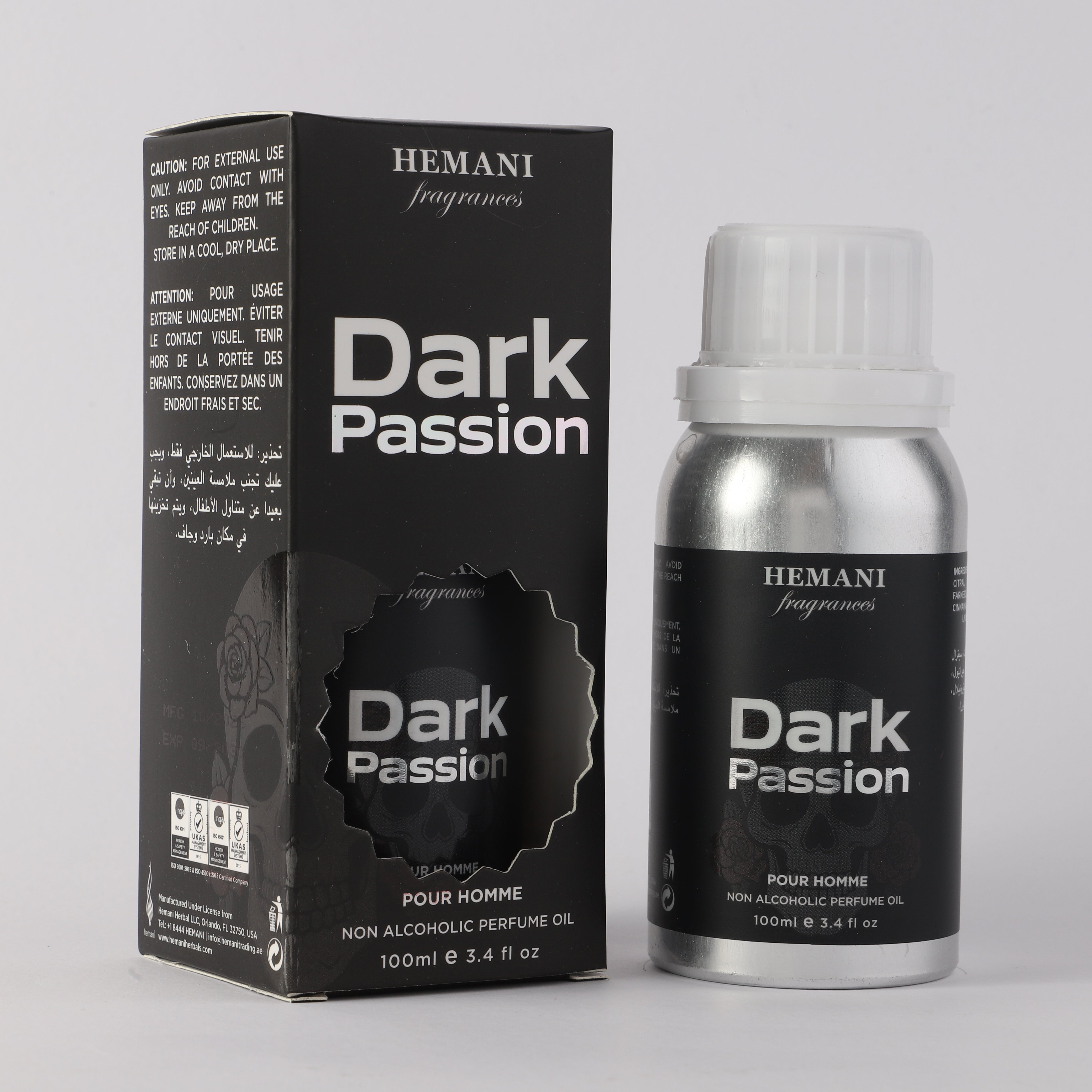 Dark Passion Concentrated Perfume Oil – 100ml