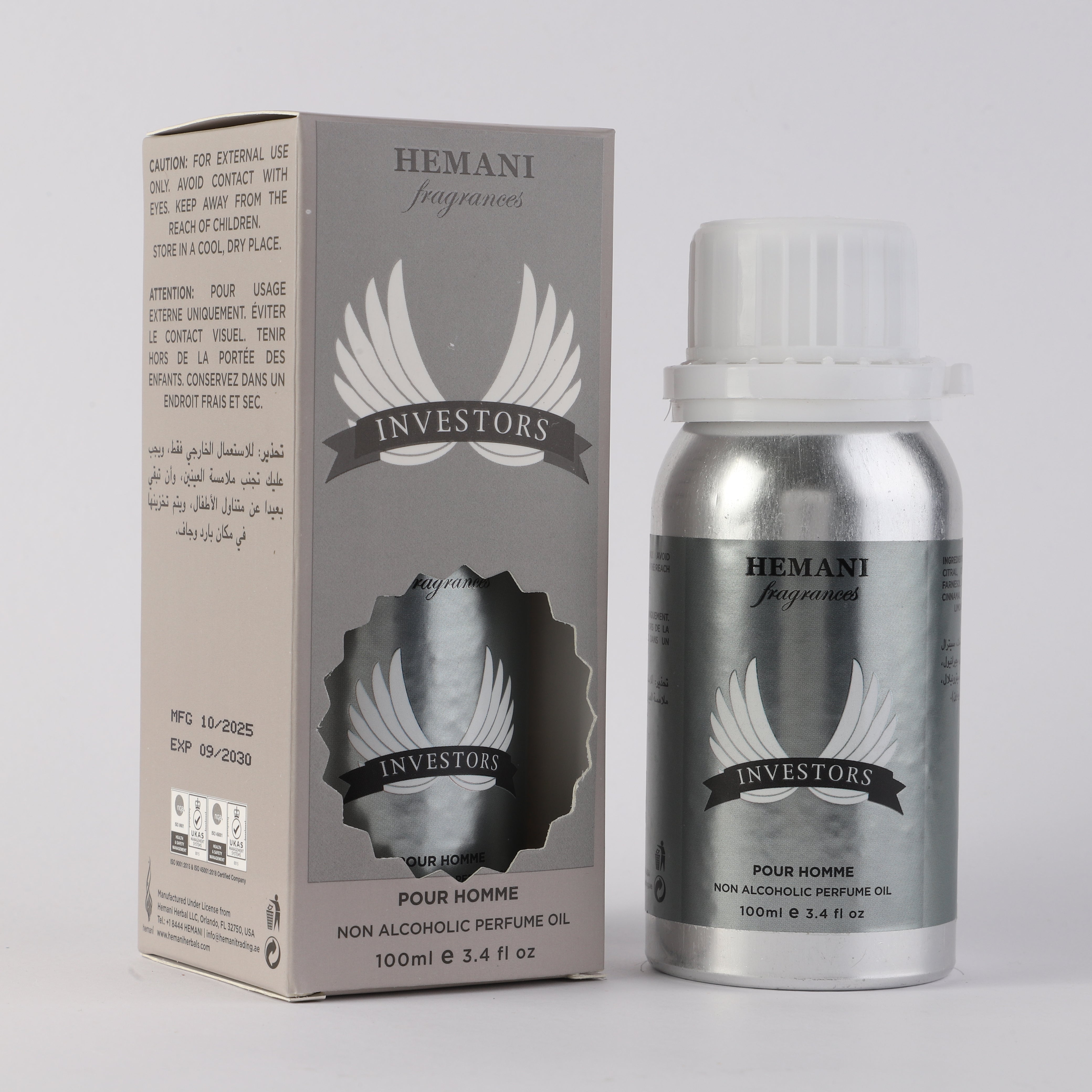 Investors Concentrated Perfume Oil – 100ml