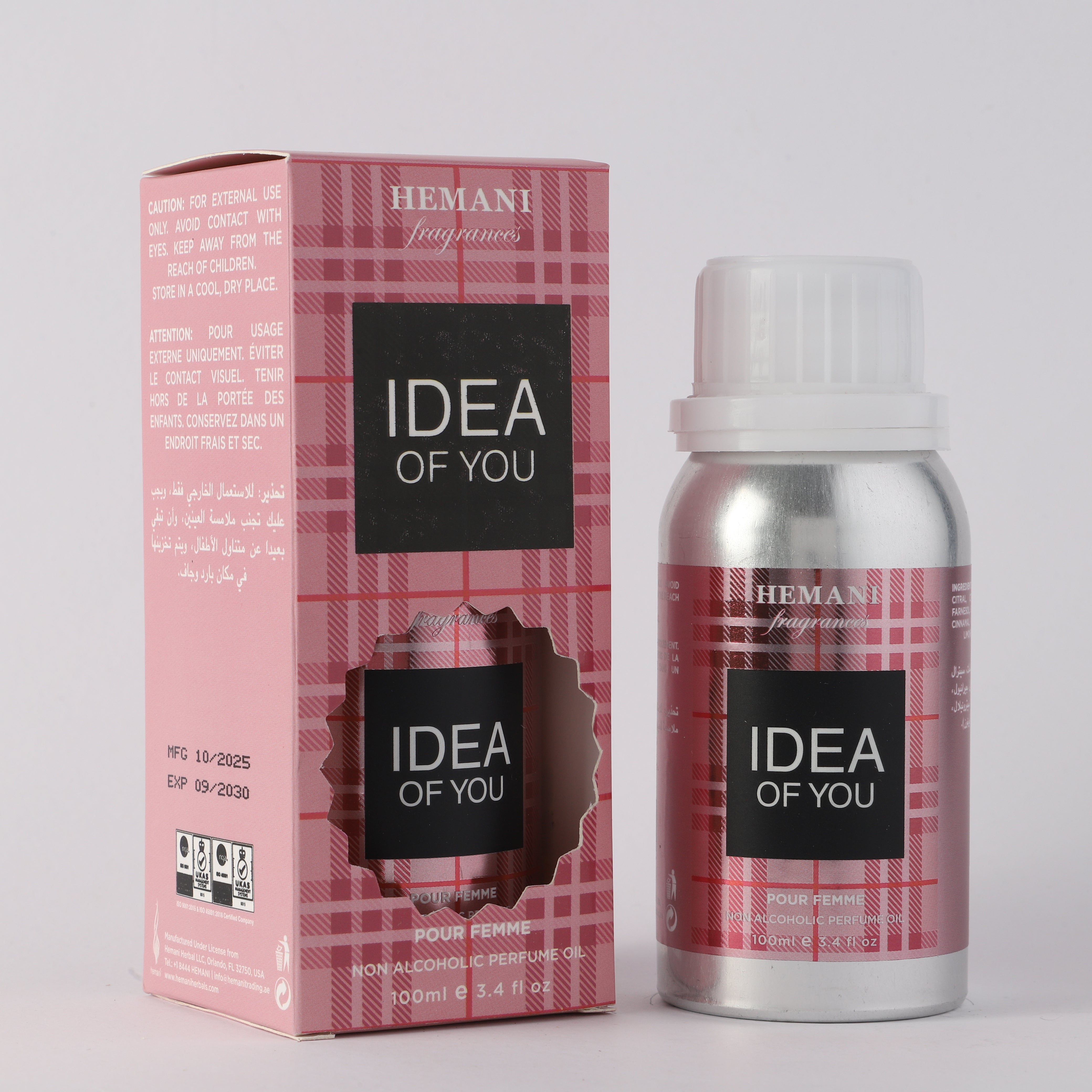 Idea Of You Concentrated Perfume Oil – 100ml