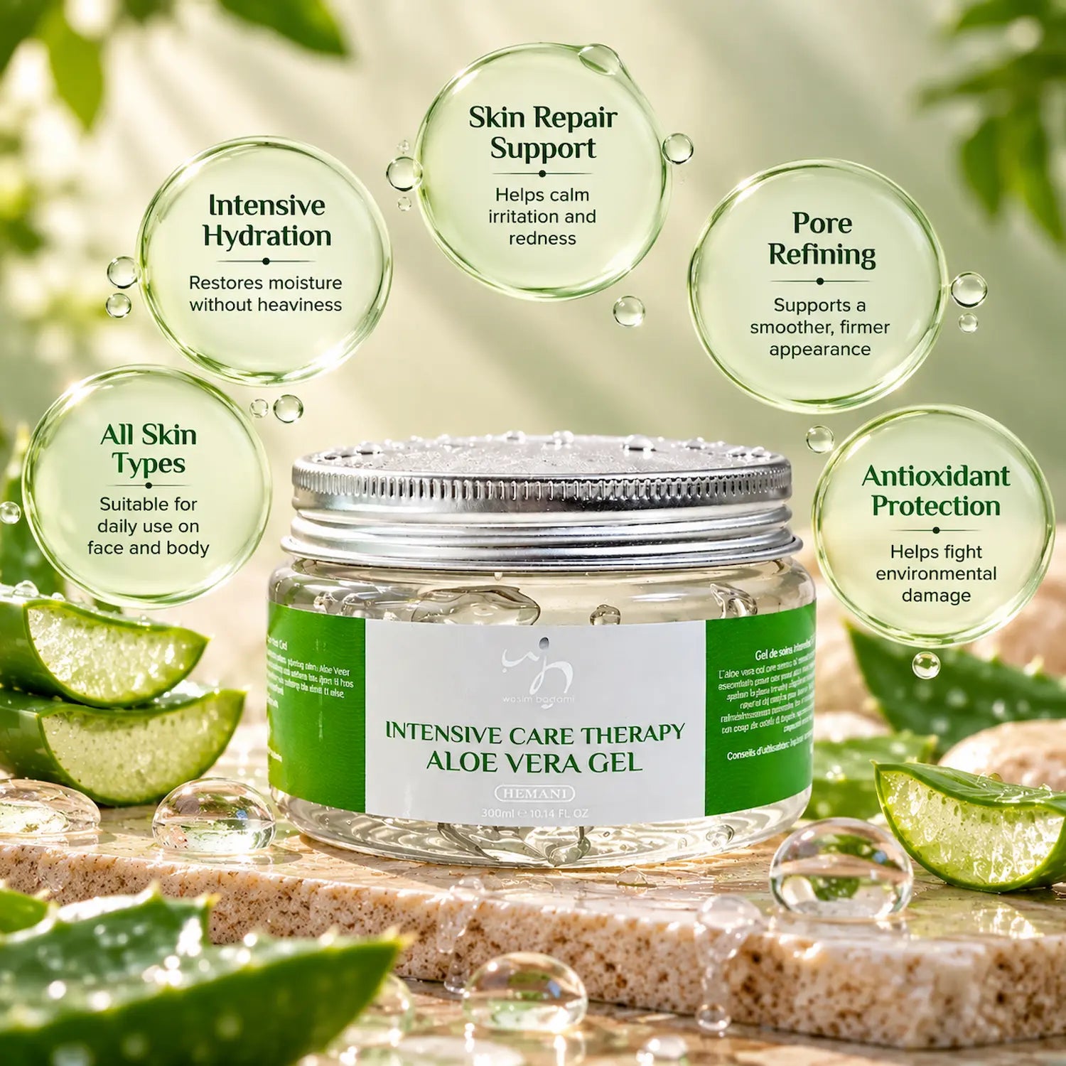 Intensive Care Therapy - Aloe Vera Gel 150ml (Jar)