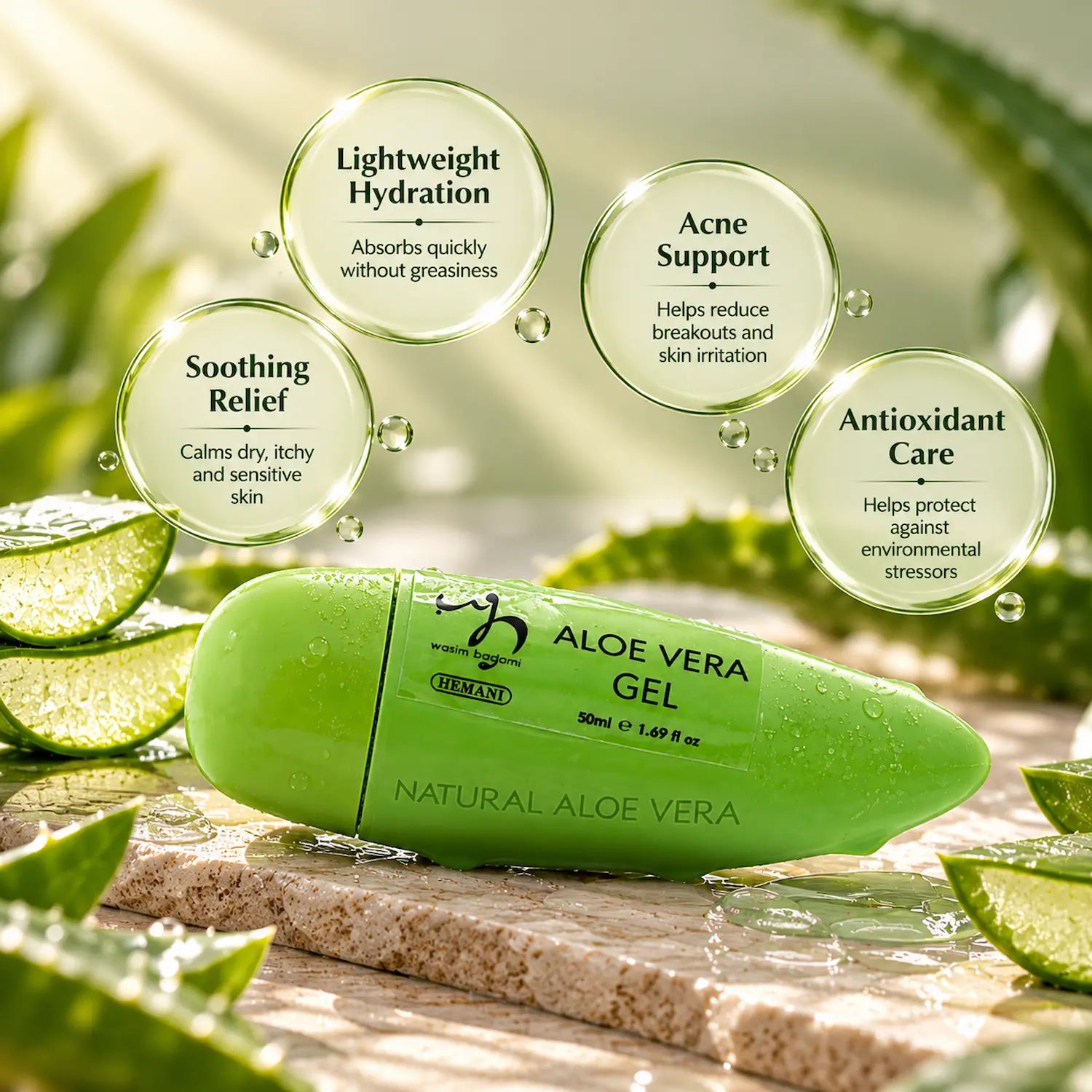 Intensive Care Therapy - Aloe Vera Gel 50ml (Tube)