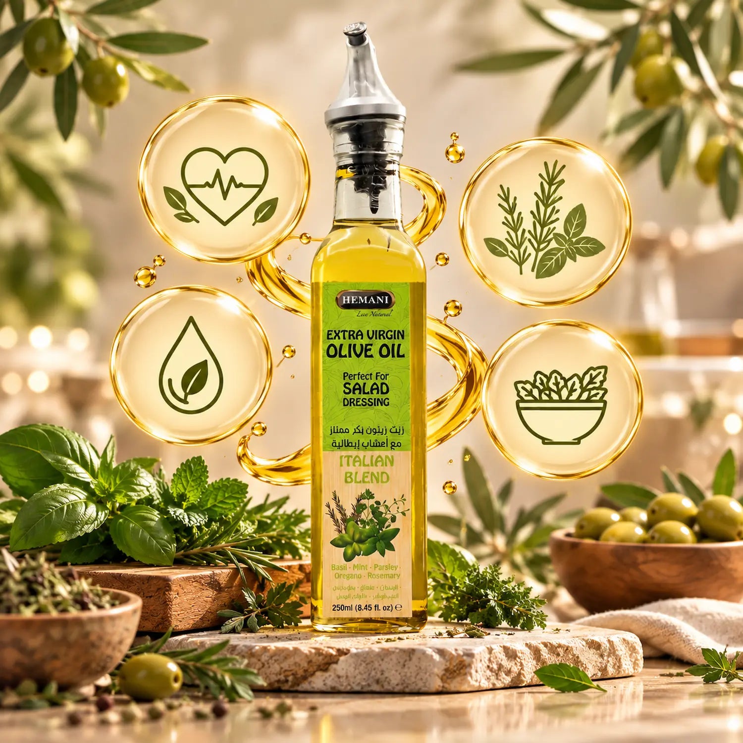 Italian Blend Extra Virgin Olive Oil 250ml