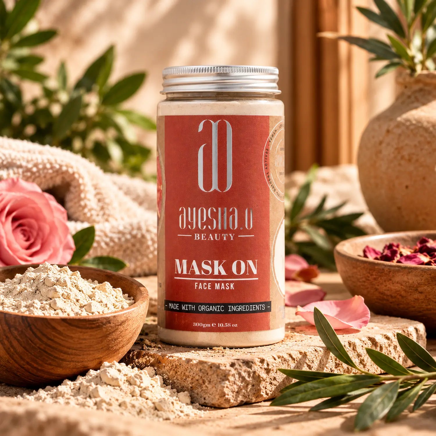 Mask On - Powder Face Mask with Multani Mitti & Orange | AO Beauty