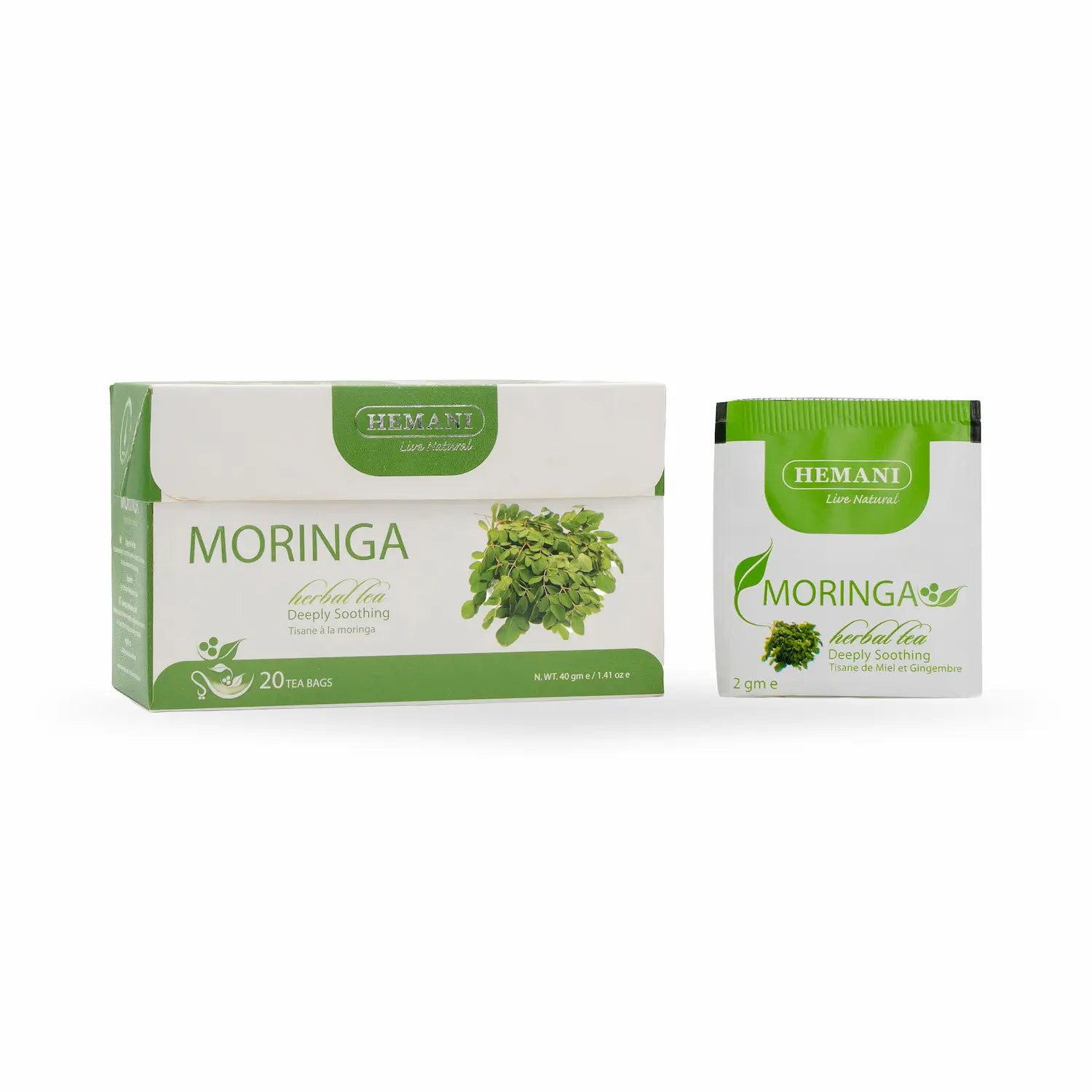 Moringa Herbal Tea - 20 Tea Bags