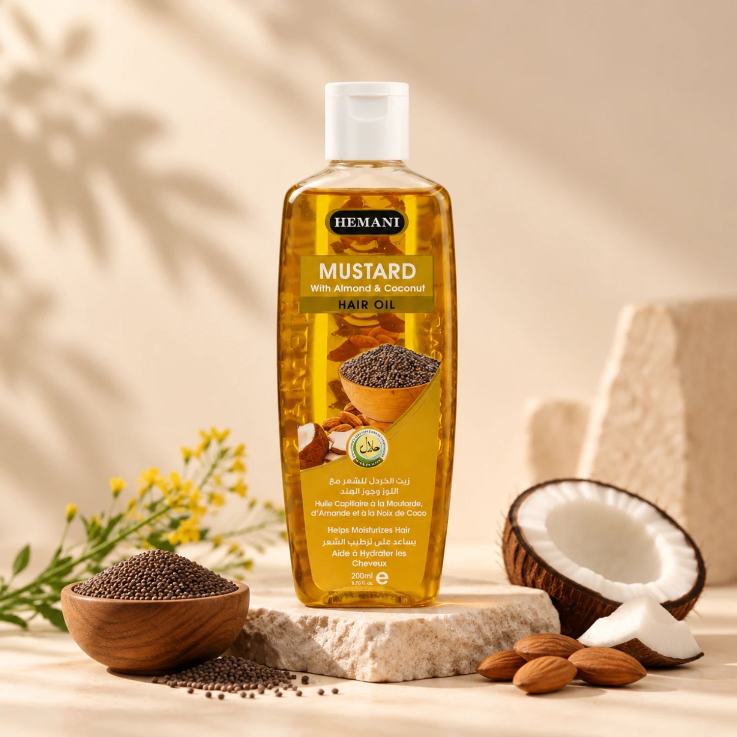 Mustard Herbal Hair Oil 200ml