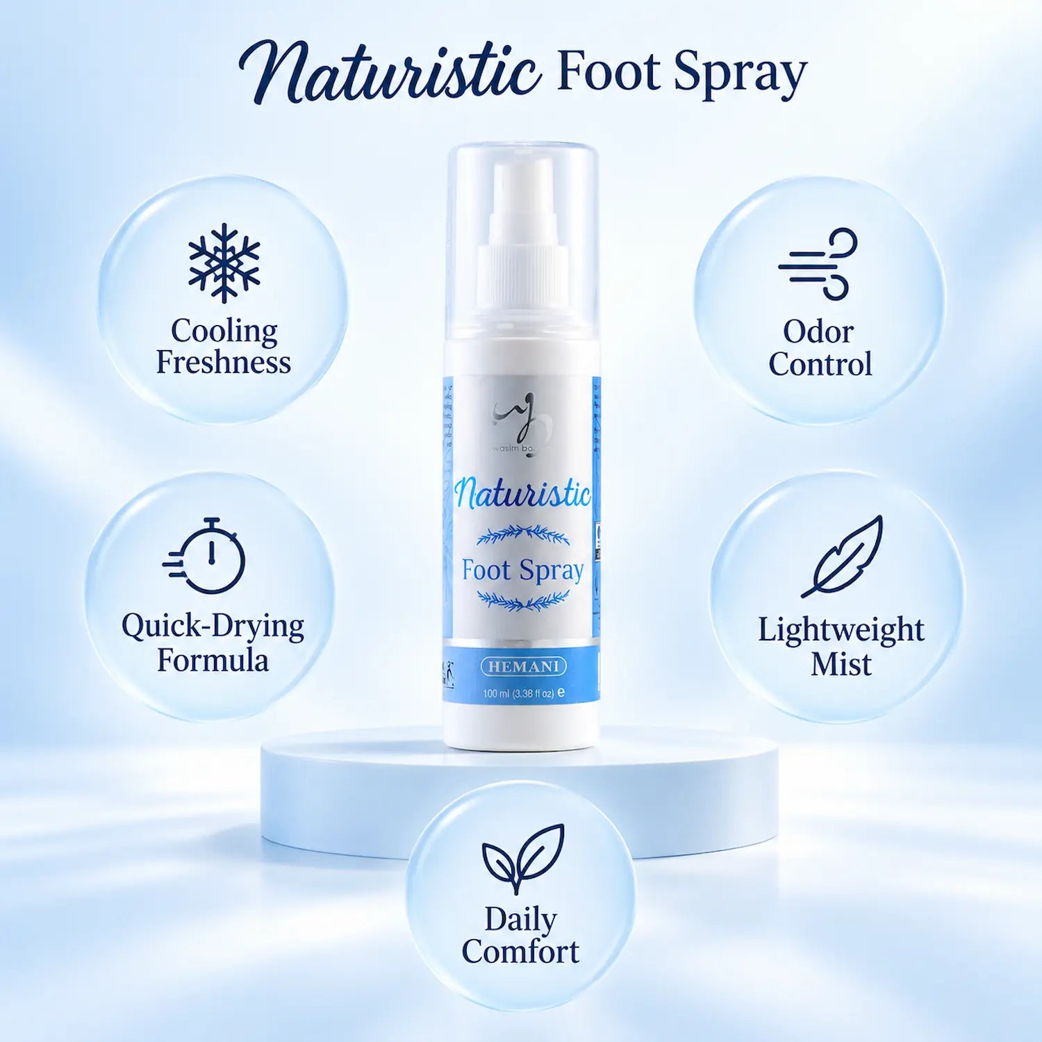 Naturistic - Foot Spray 100ml