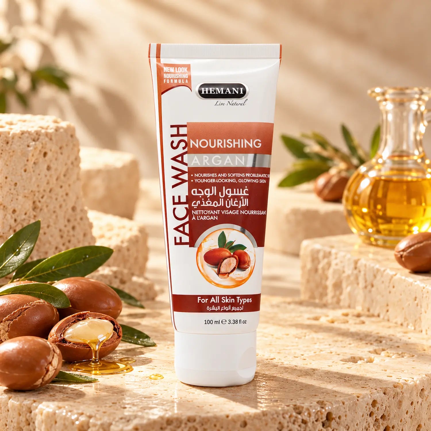 Nourishing Argan Face Wash 100ml