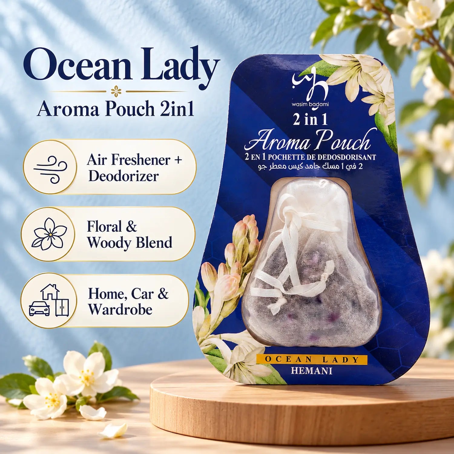 Ocean Lady Aroma Pouch 2in1