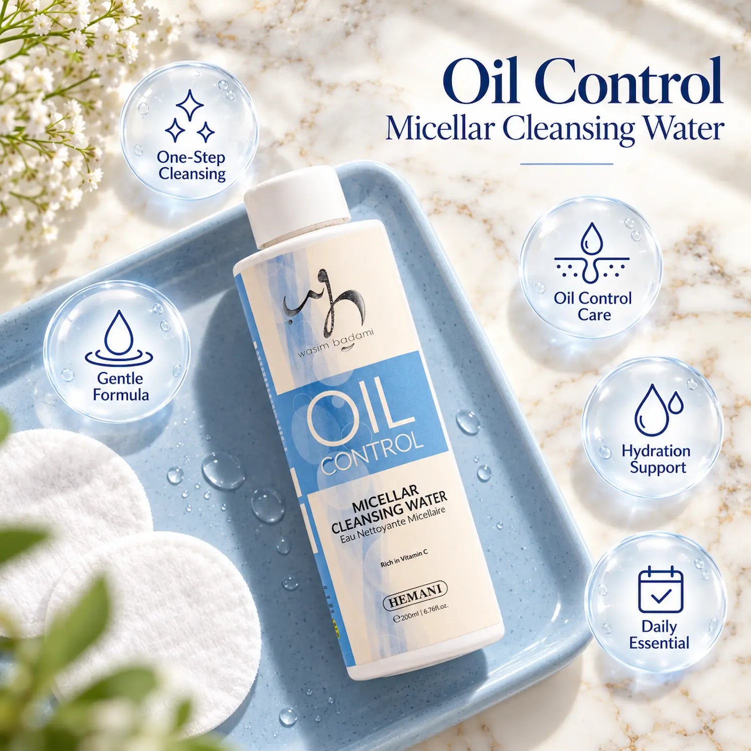 Oil Control Micellar Cleansing Water 200ml